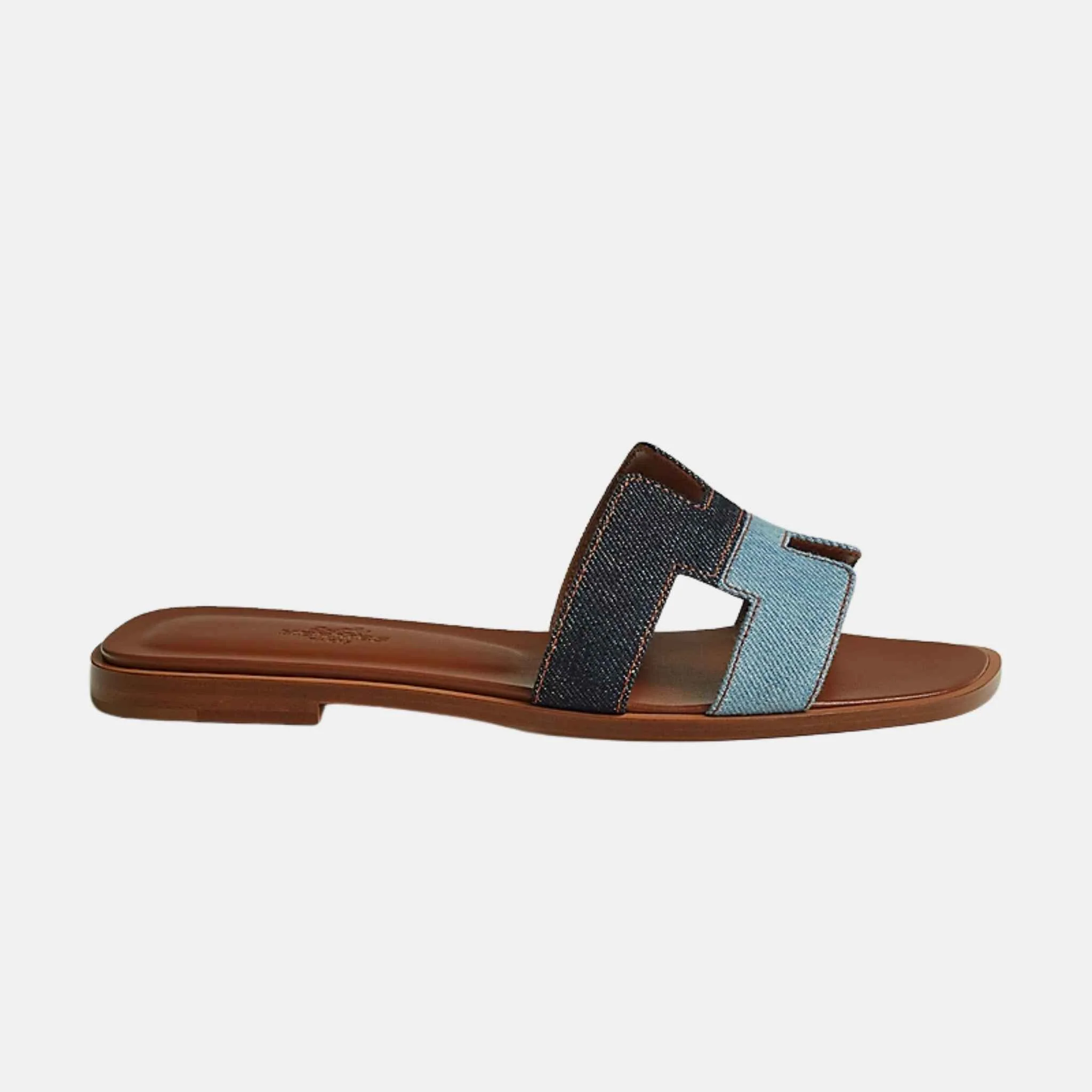 Oran Sandal in Denim - Image 3