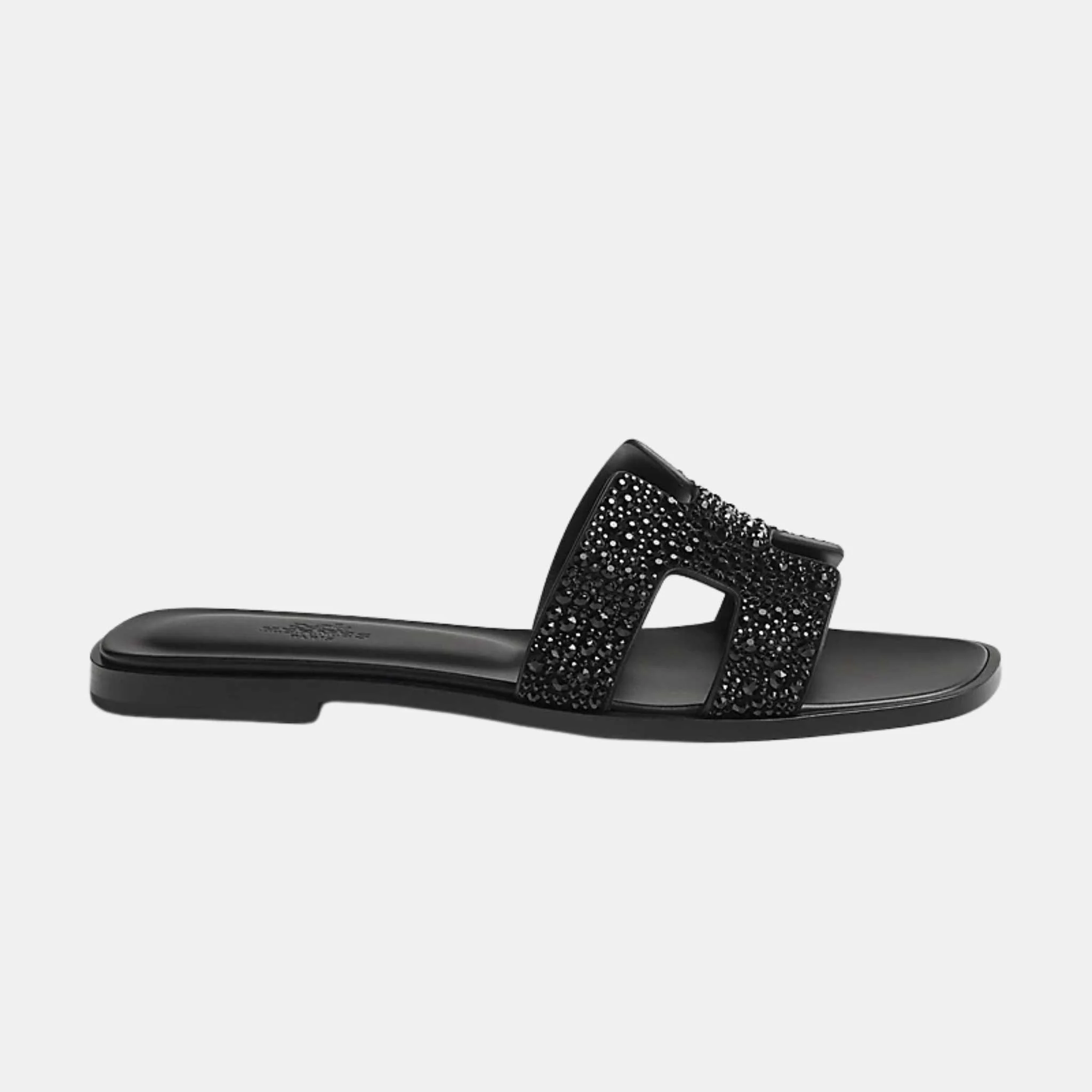 Oran Sandal Goatskin With Rhinestone Details - Image 2