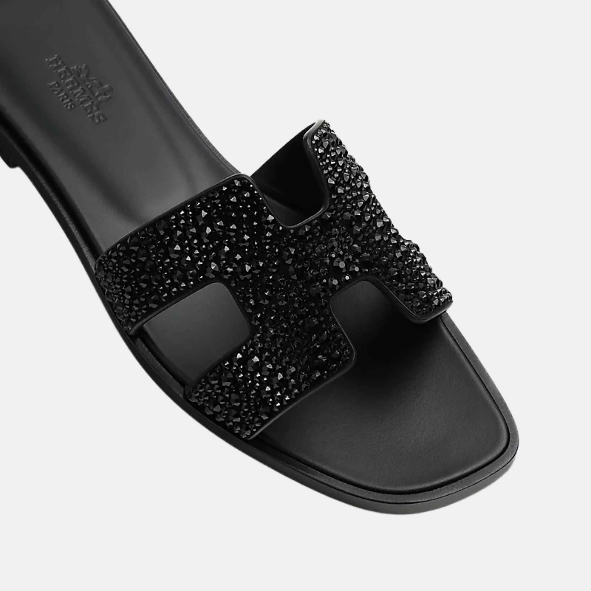 Oran Sandal Goatskin With Rhinestone Details - Image 3