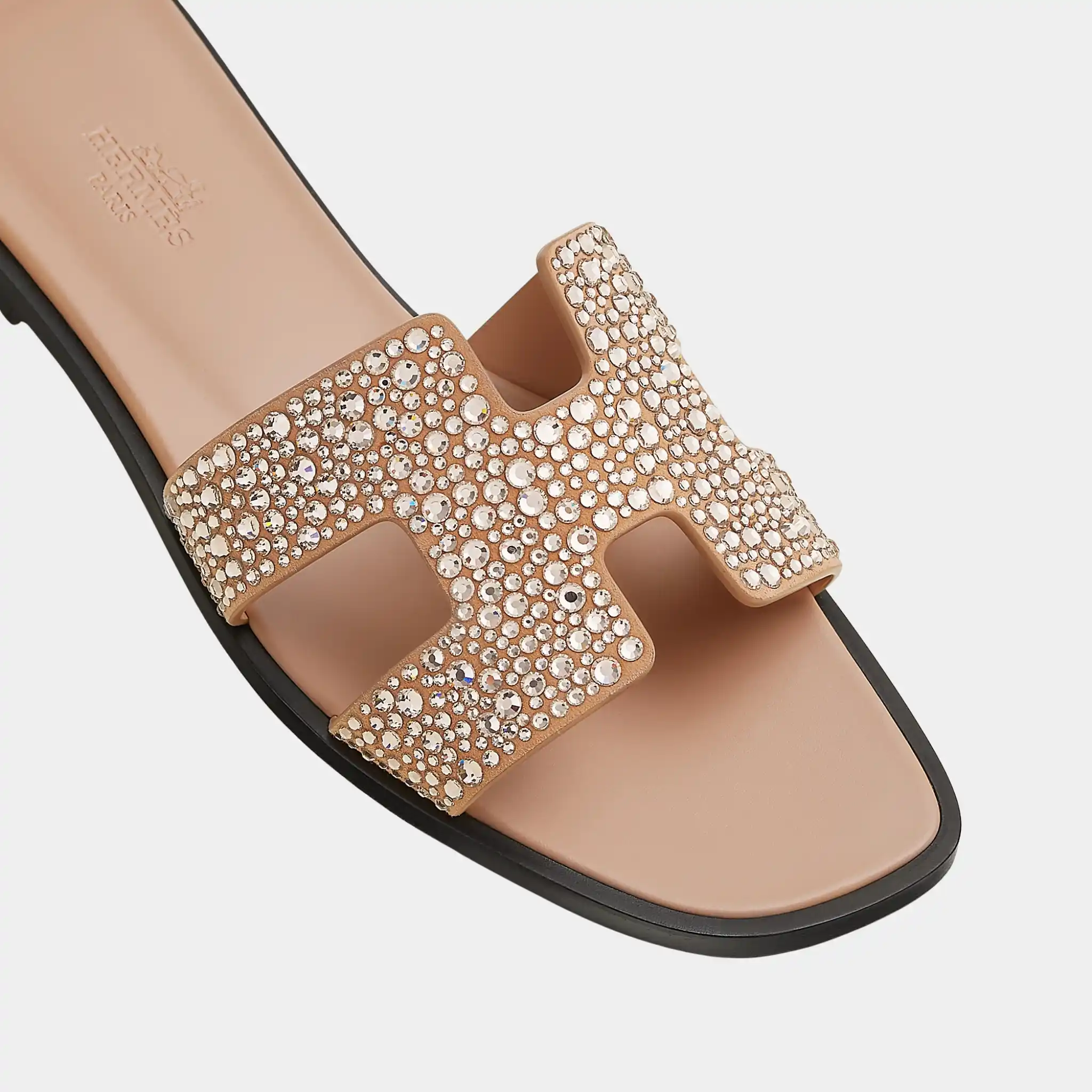 Oran Sandal Goatskin With Rhinestone Details - Image 6