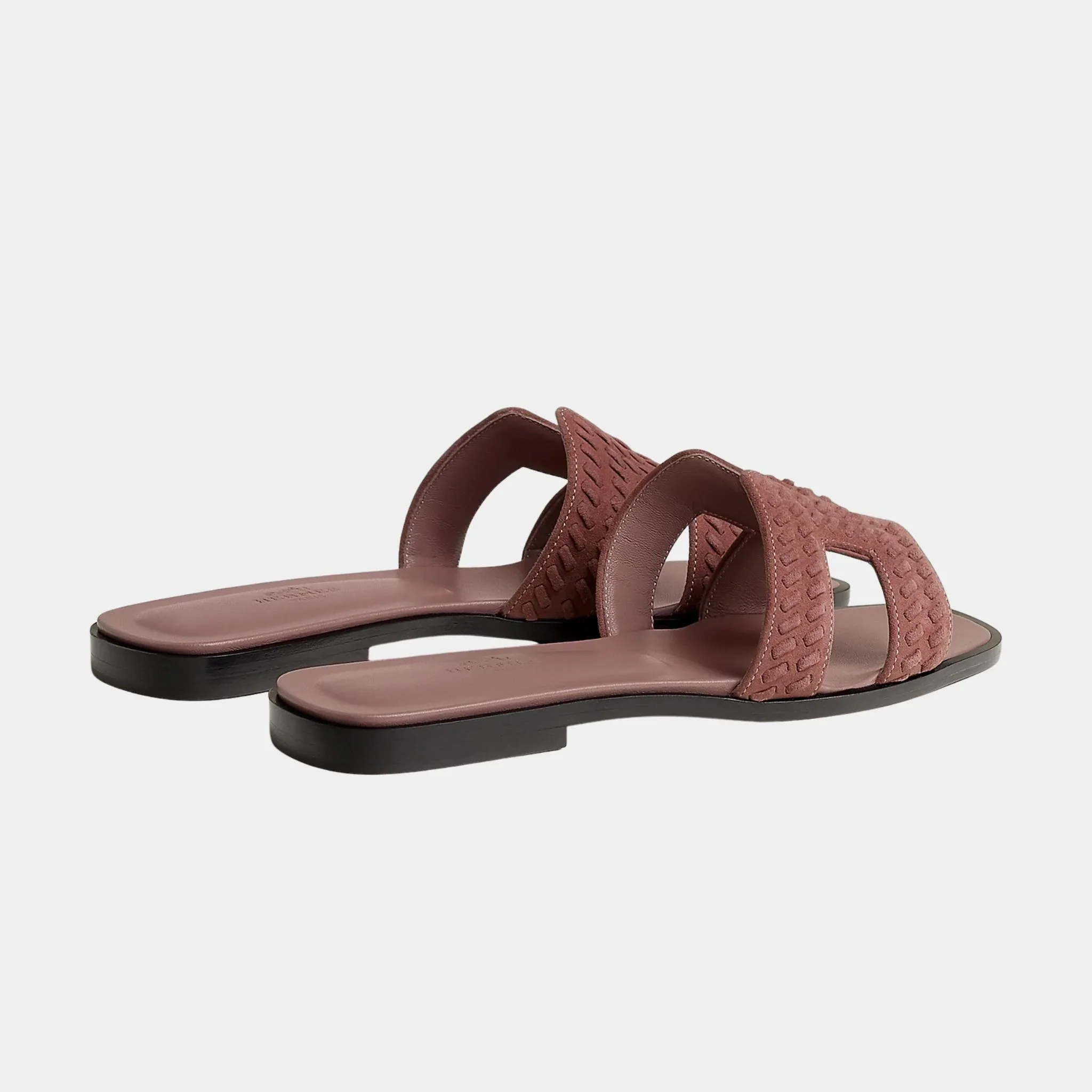 Oran Sandals in Braided Goat Suede - Image 3