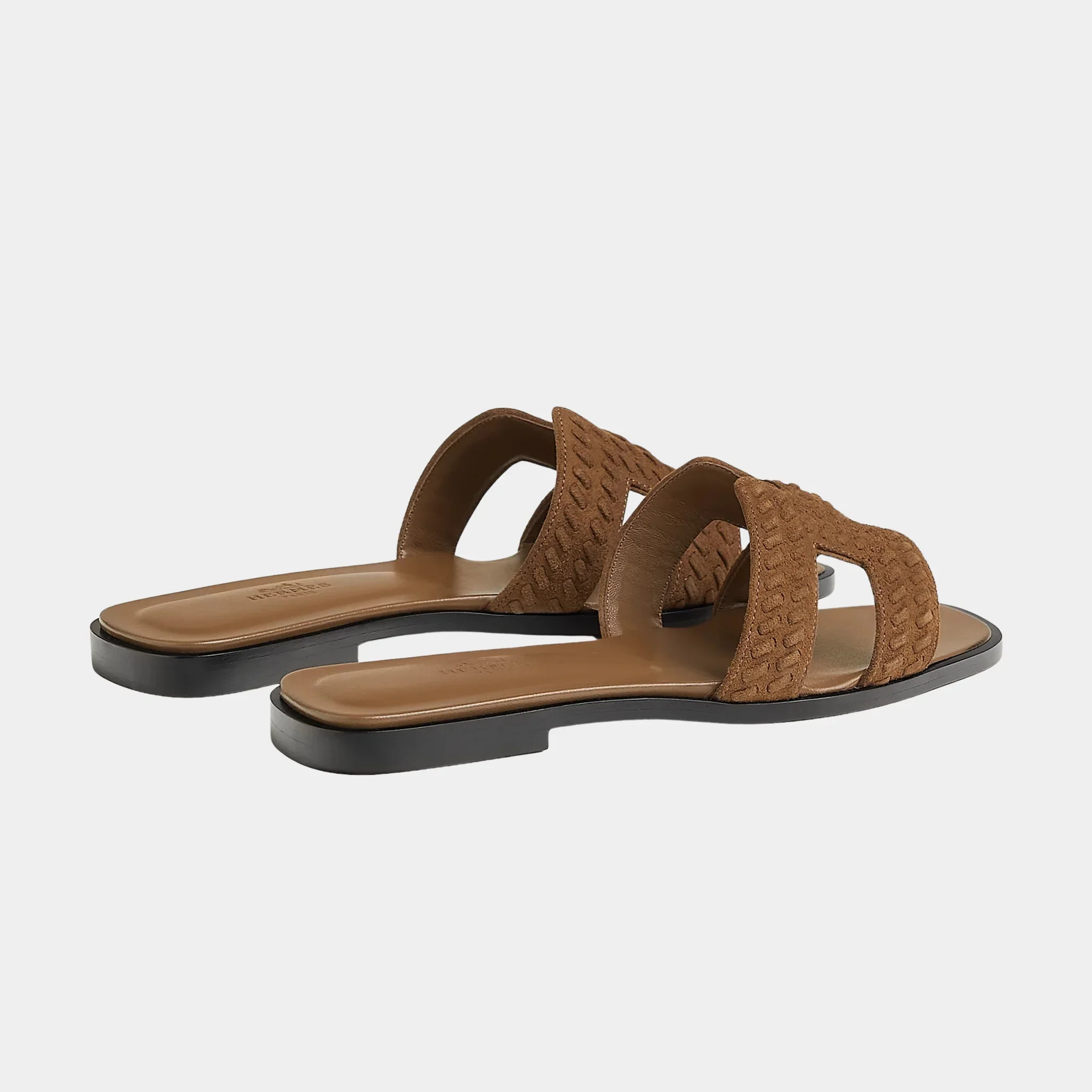 Oran Sandals in Braided Goat Suede - Image 6