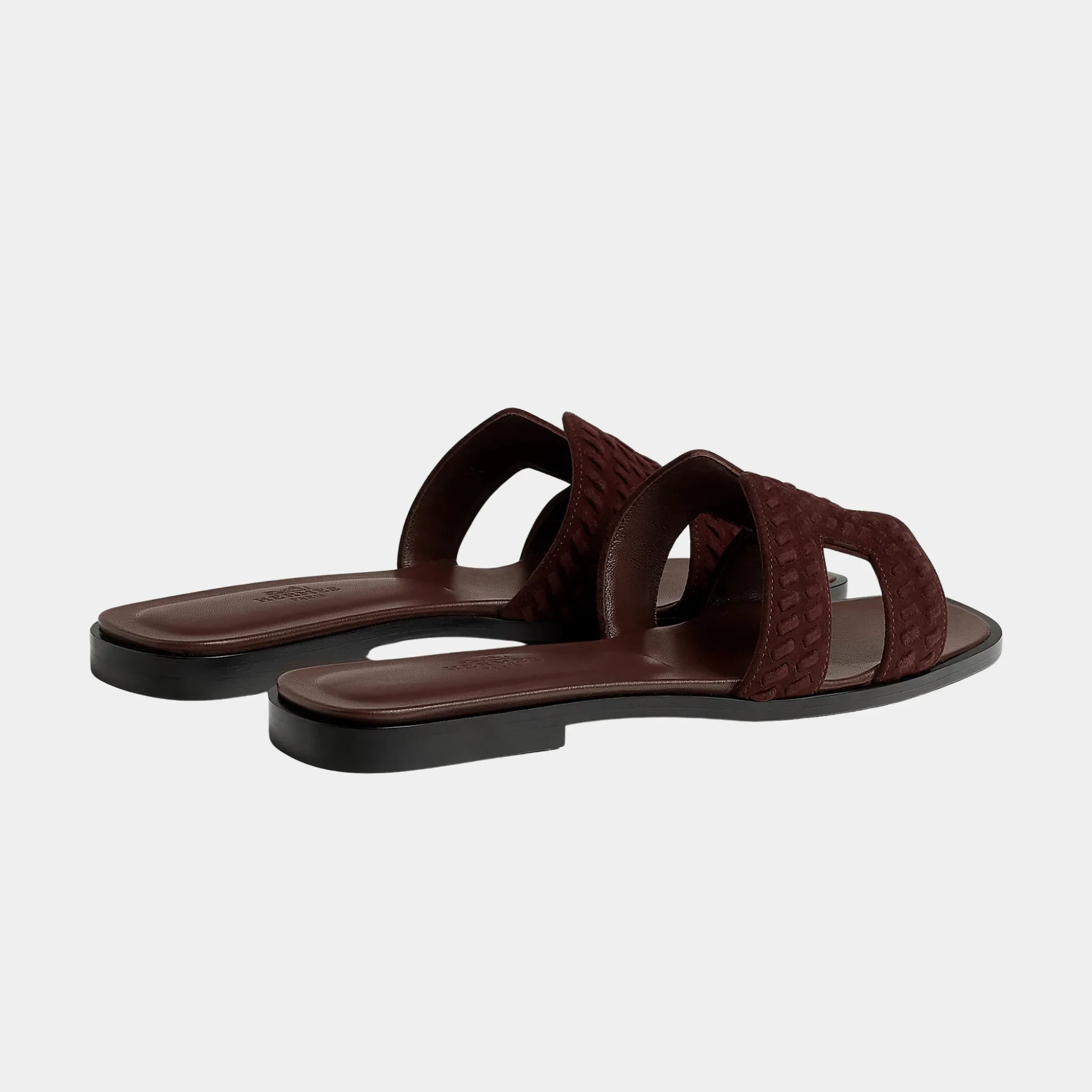 Oran Sandals in Braided Goat Suede - Image 9