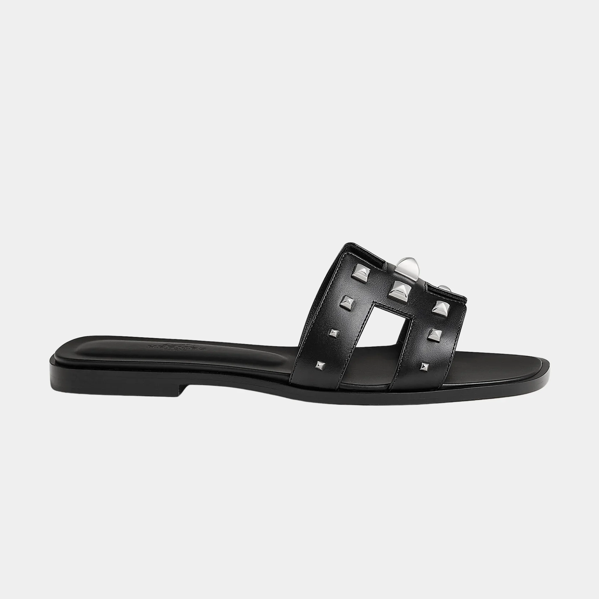 Oran Sandals in Calfskin with Studs - Image 2