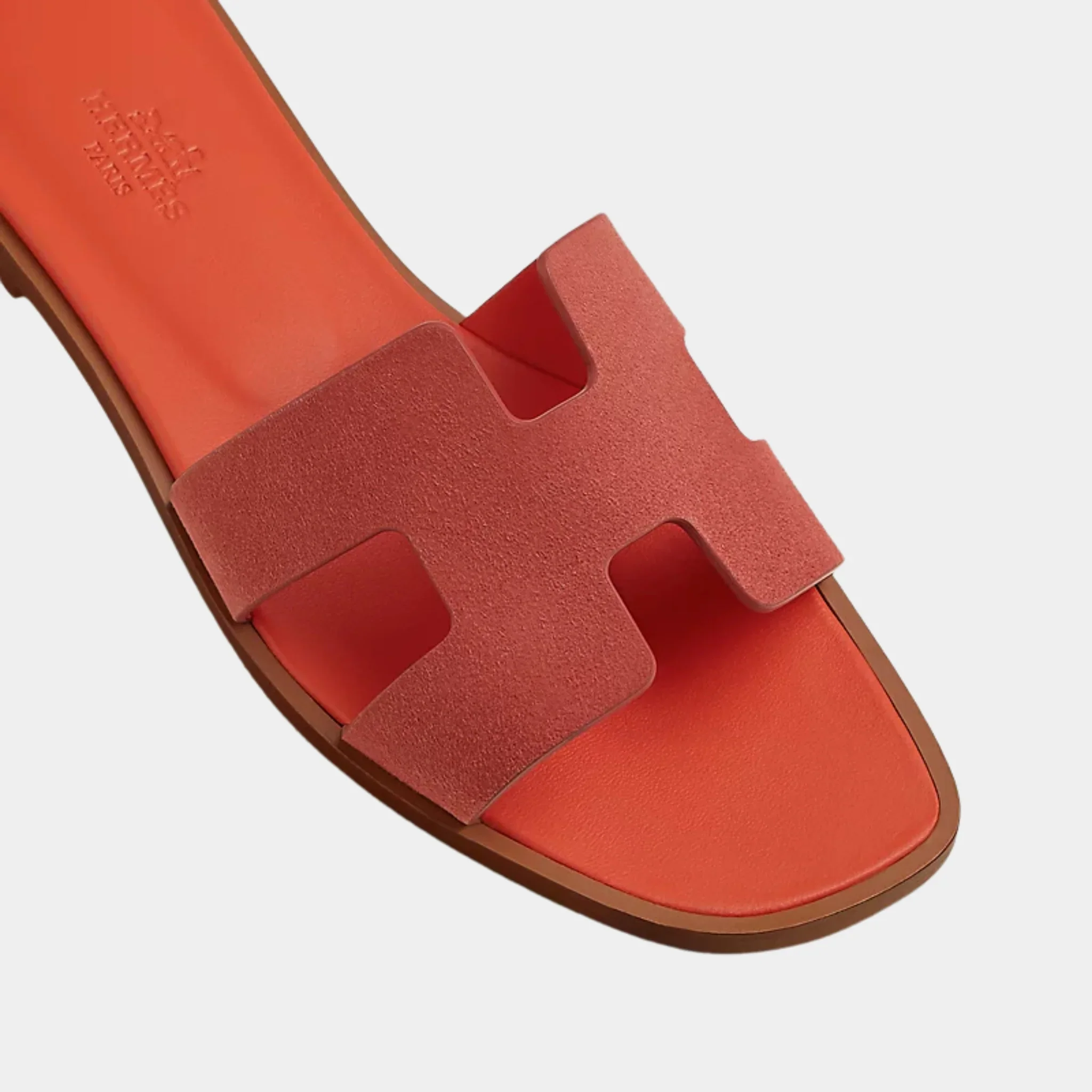 Oran Sandals in Duo Tone Suede Goatskin - Image 3