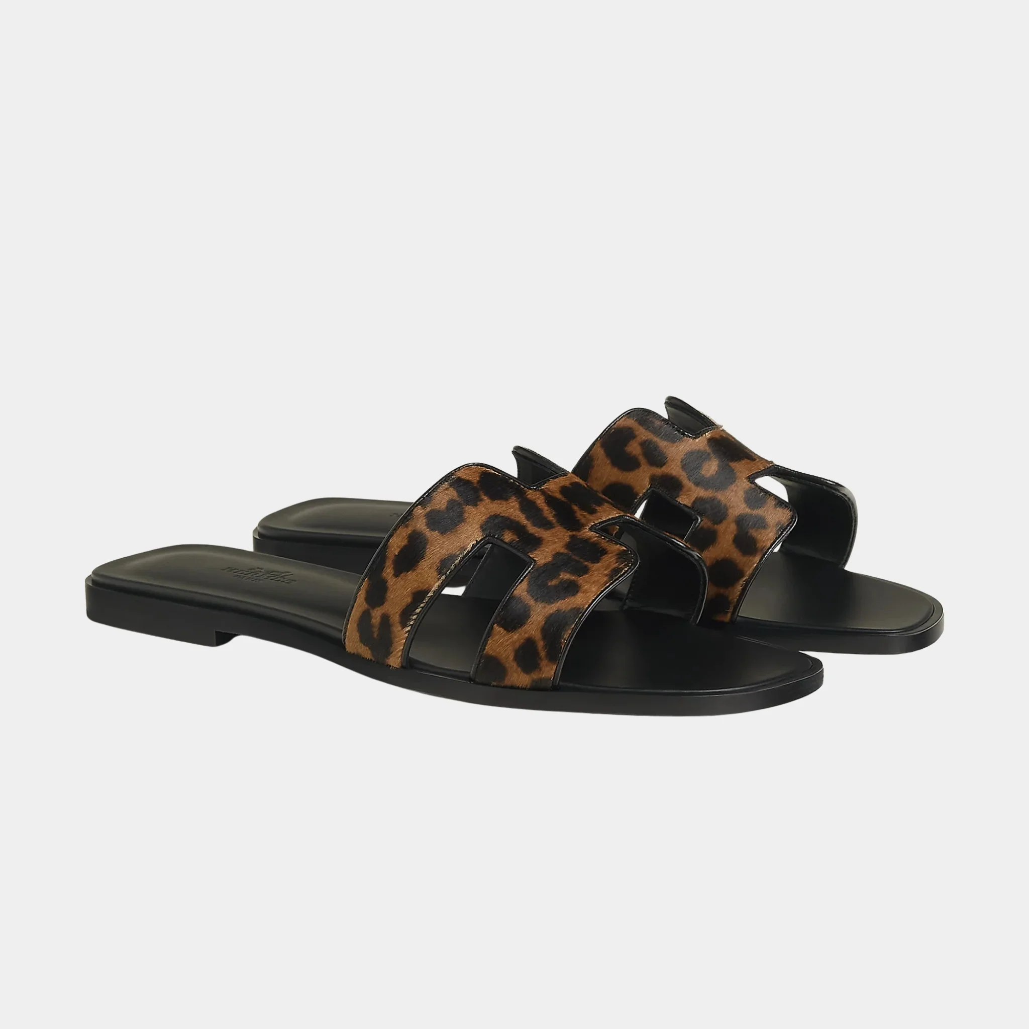 Oran Sandals in Moire Calfskin
