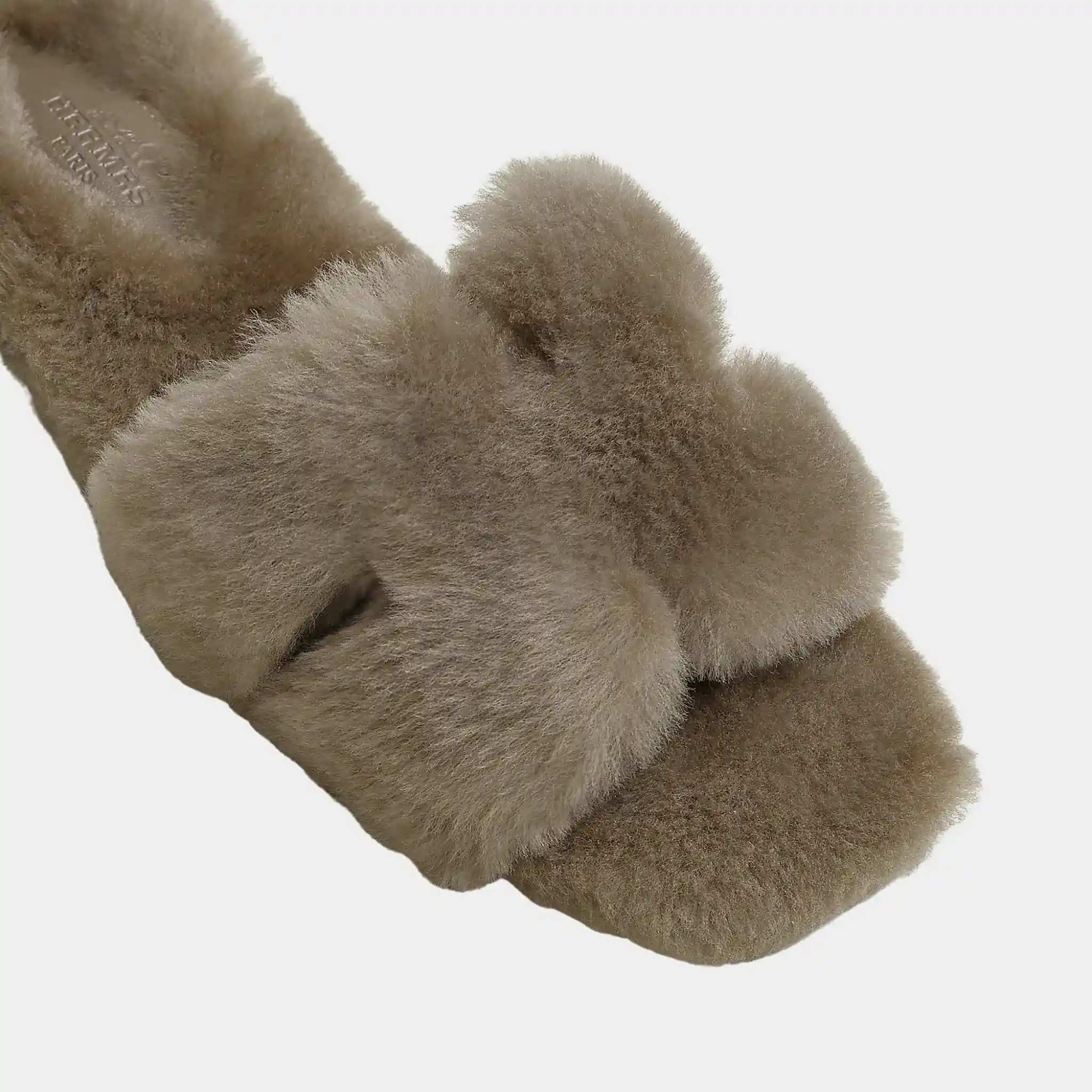 Oran Sandals in Shearling - Image 3