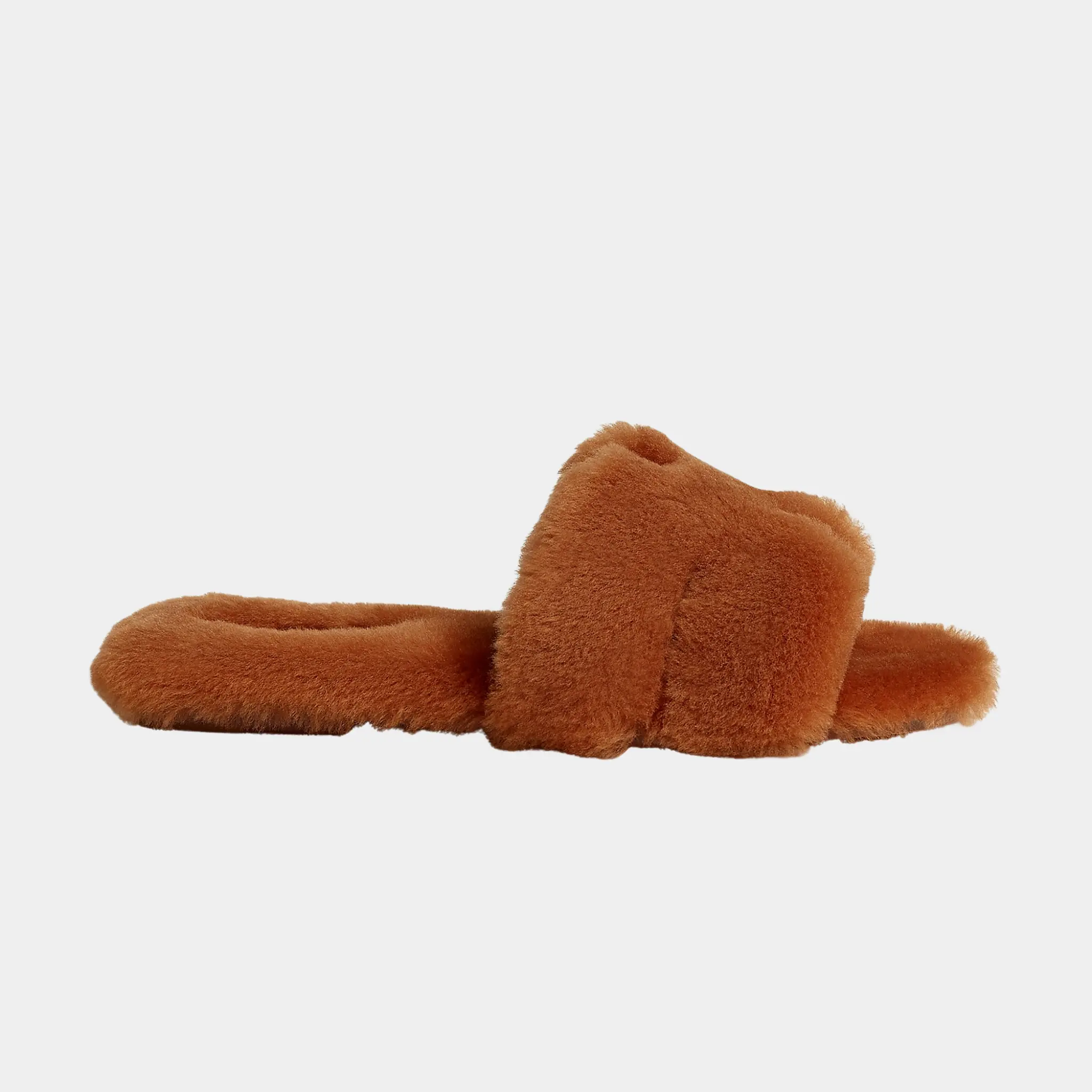 Oran Sandals in Shearling - Image 5