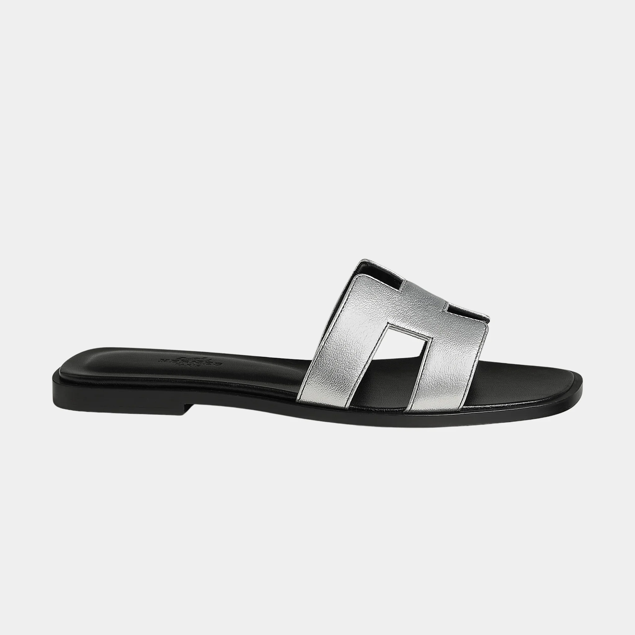 Oran Sandals in Metallic Goatskin - Image 2