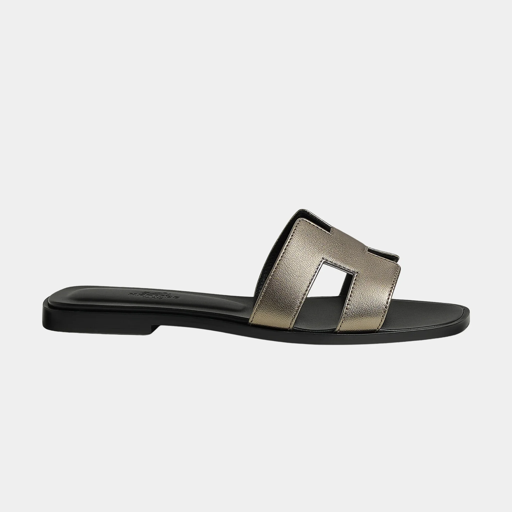 Oran Sandals in Metallic Goatskin - Image 5