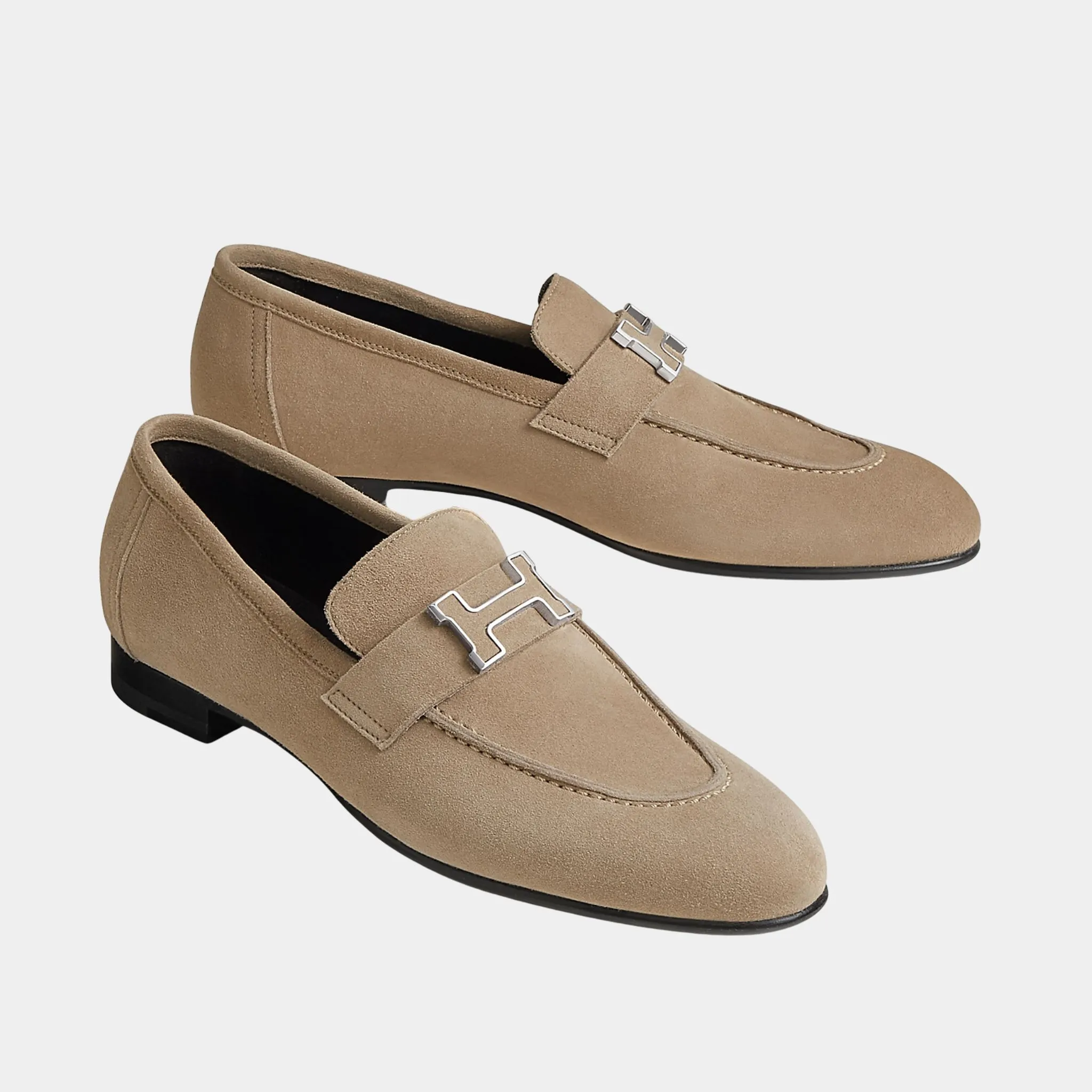 Paris Loafer in Goat Suede Women