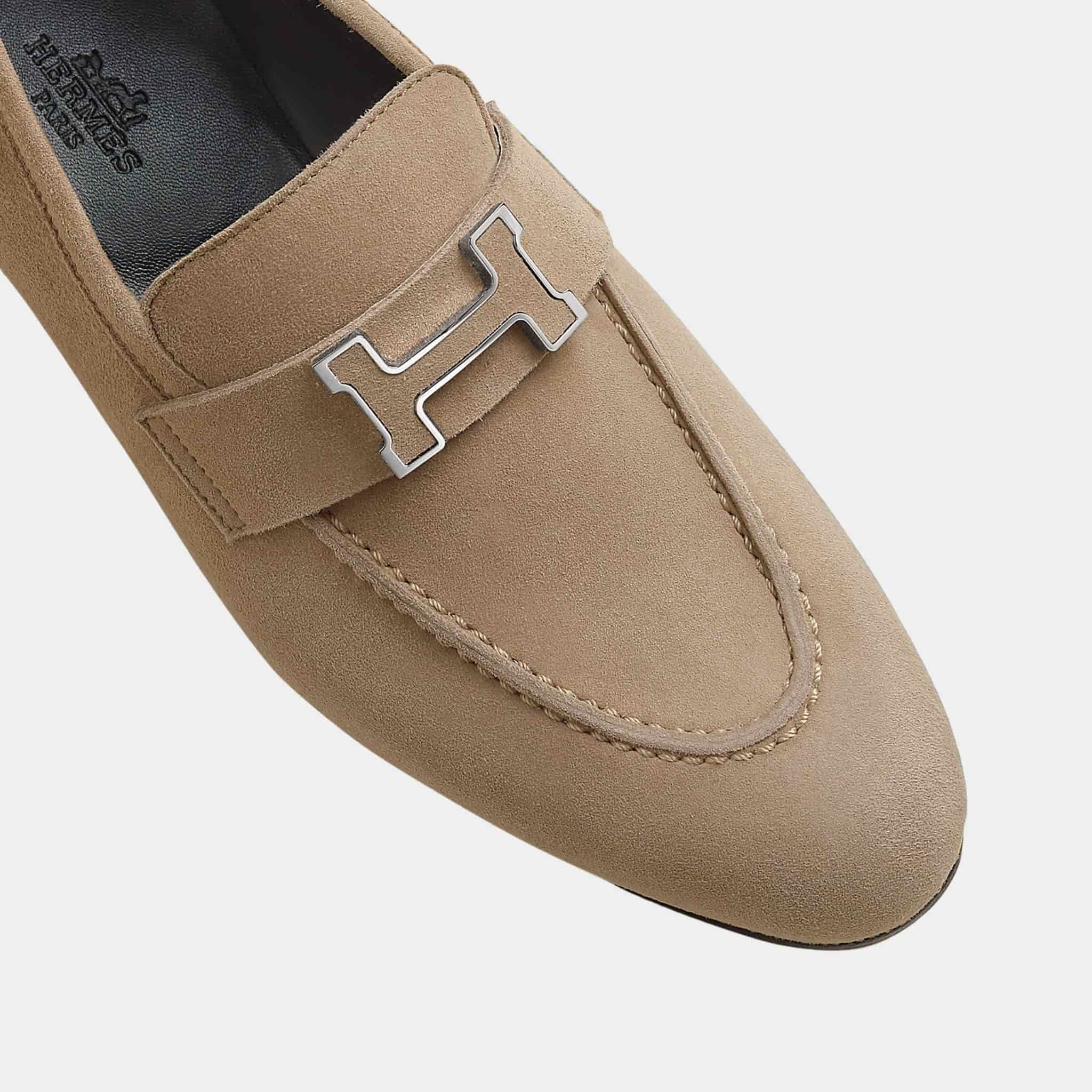 Paris Loafer in Goat Suede Women - Image 3