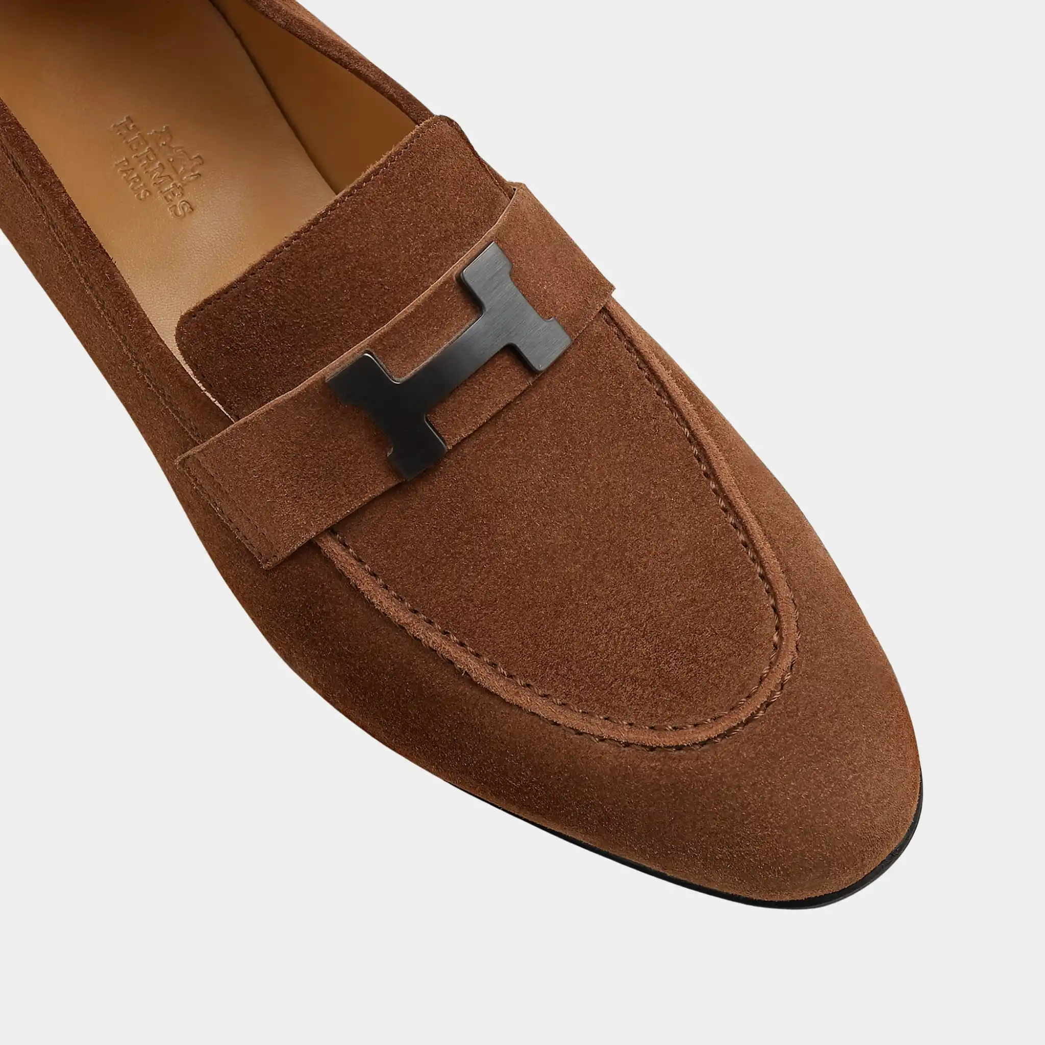 Paris Loafer in Suede Goatskin Men - Image 3
