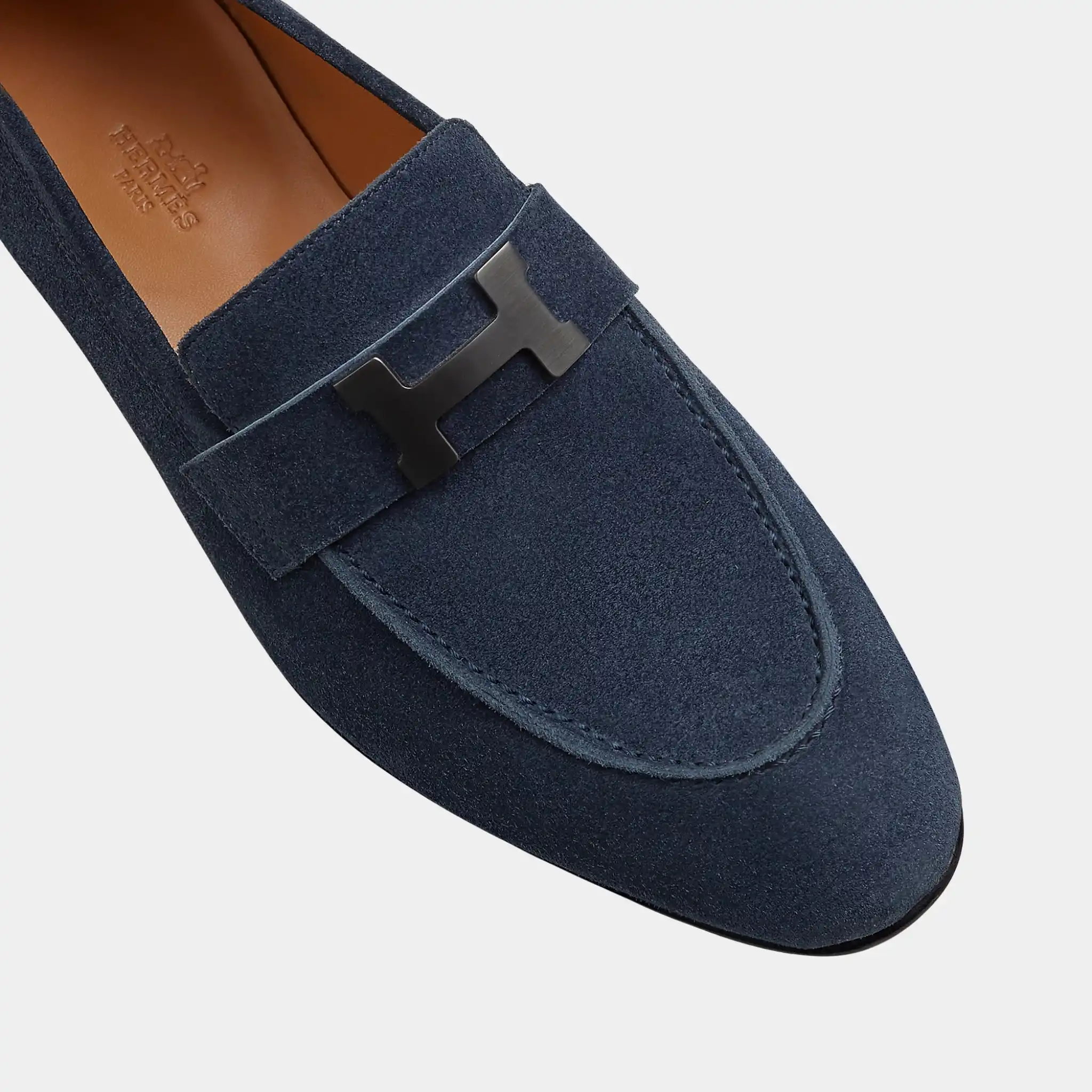 Paris Loafer in Suede Goatskin Men - Image 6