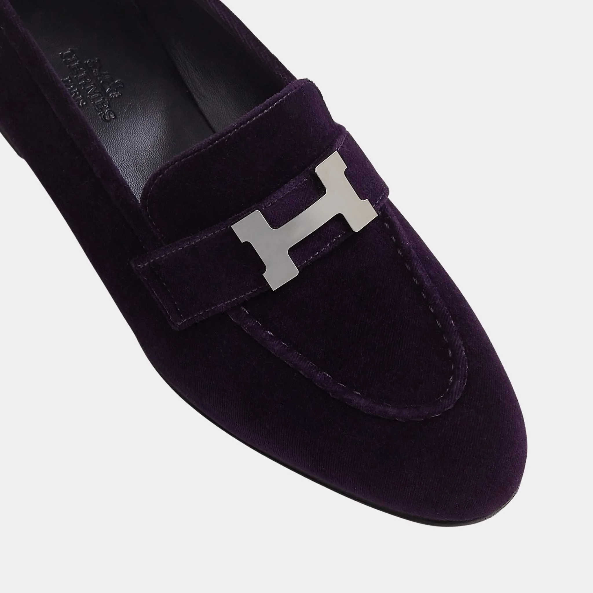 Paris Loafer in Velvet Women - Image 3