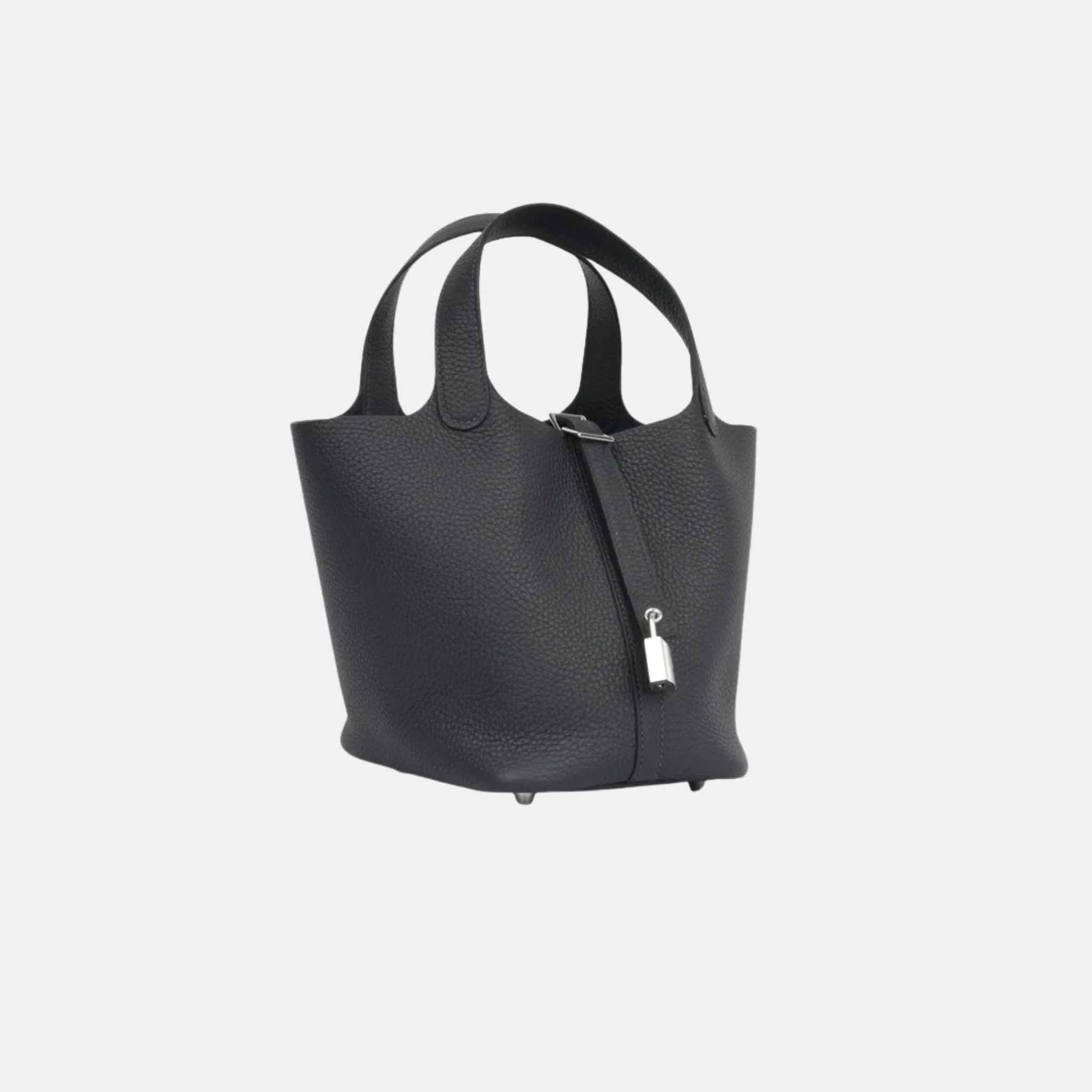 Picotin 18 Caban Deep Navy Clemence PHW - Image 2