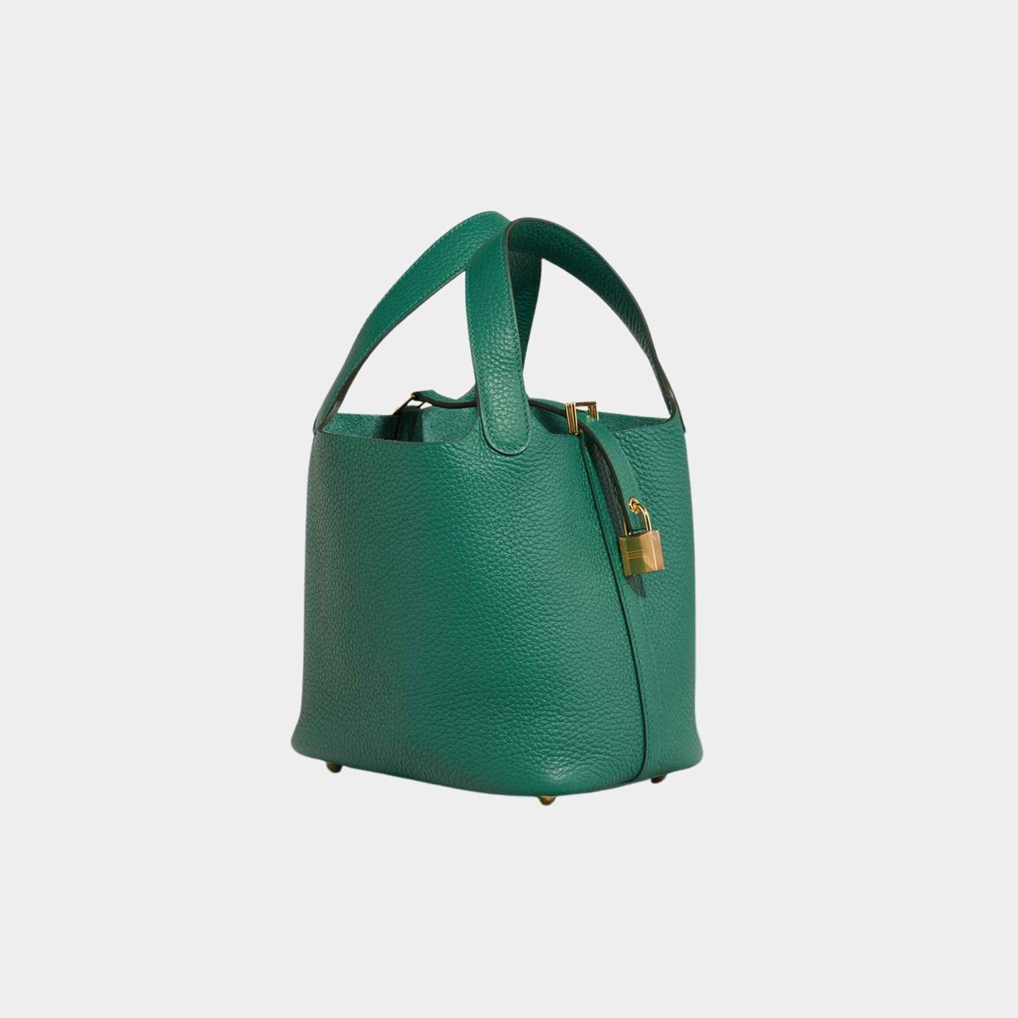 Picotin 18 Taurillon Clemence Vert Vertigo GHW - Image 3