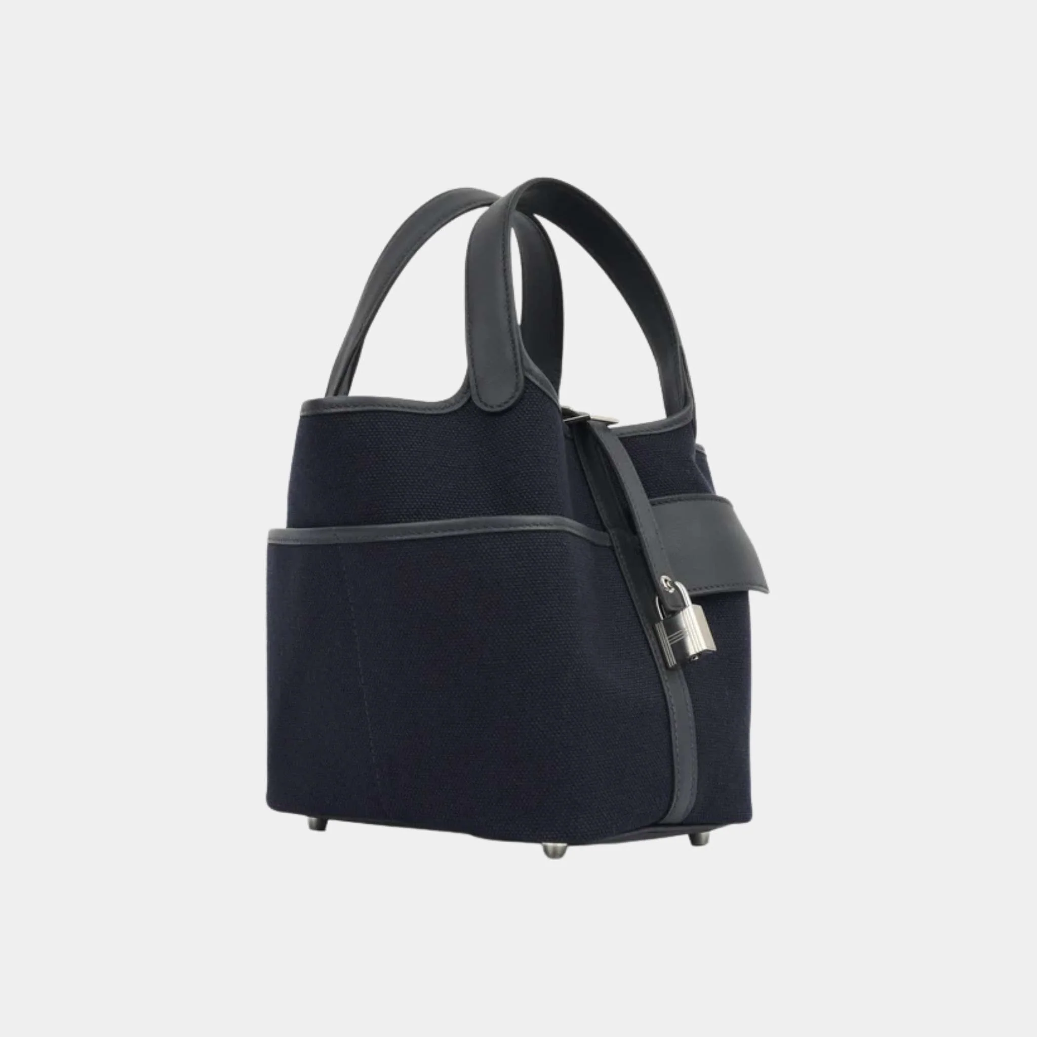 Picotin 18 Toile Goeland-Swift Cargo Bleu Marine/Black PHW - Image 2