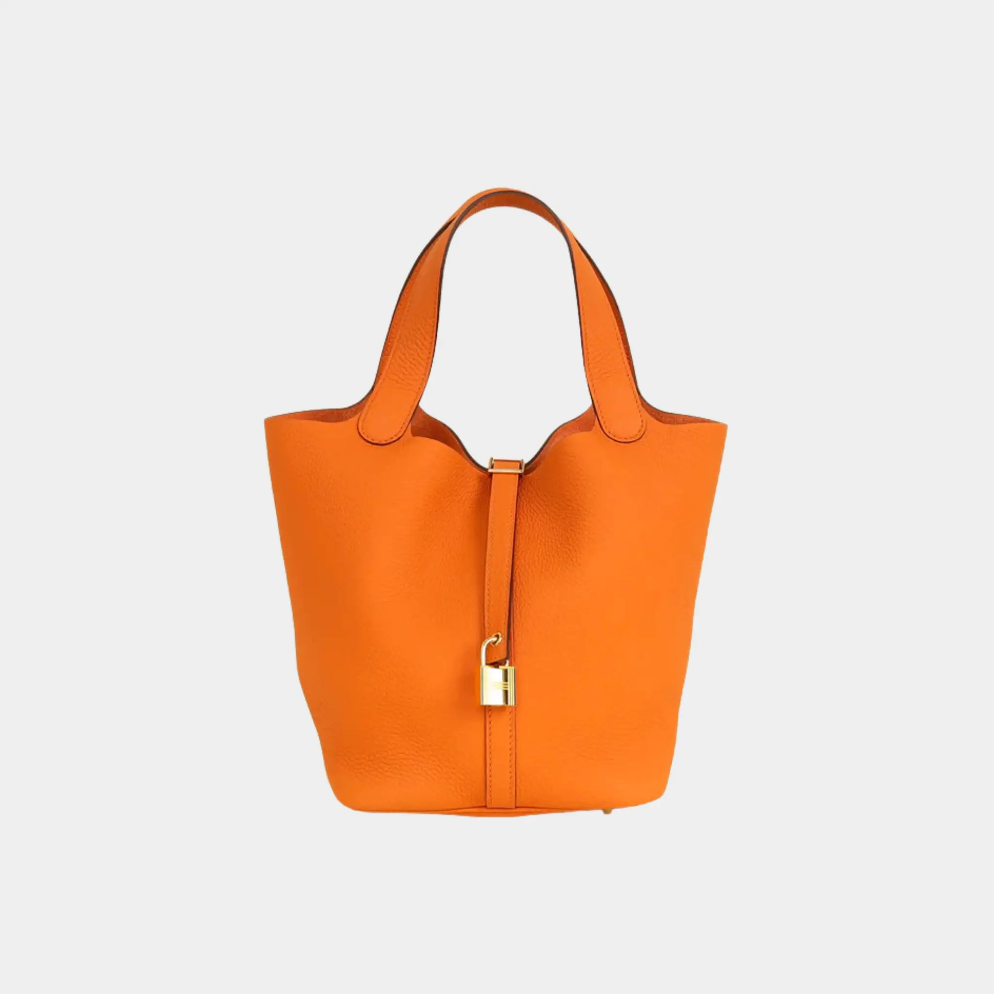 Picotin 22 Taurillon Clemence Orange GHW