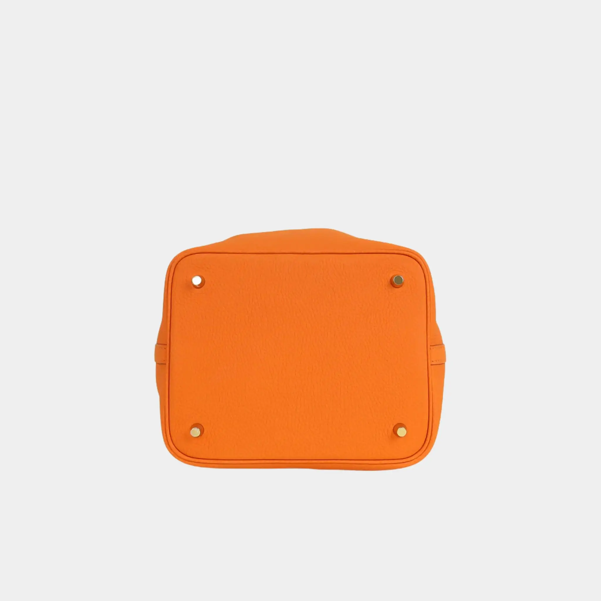 Picotin 22 Taurillon Clemence Orange GHW - Image 3