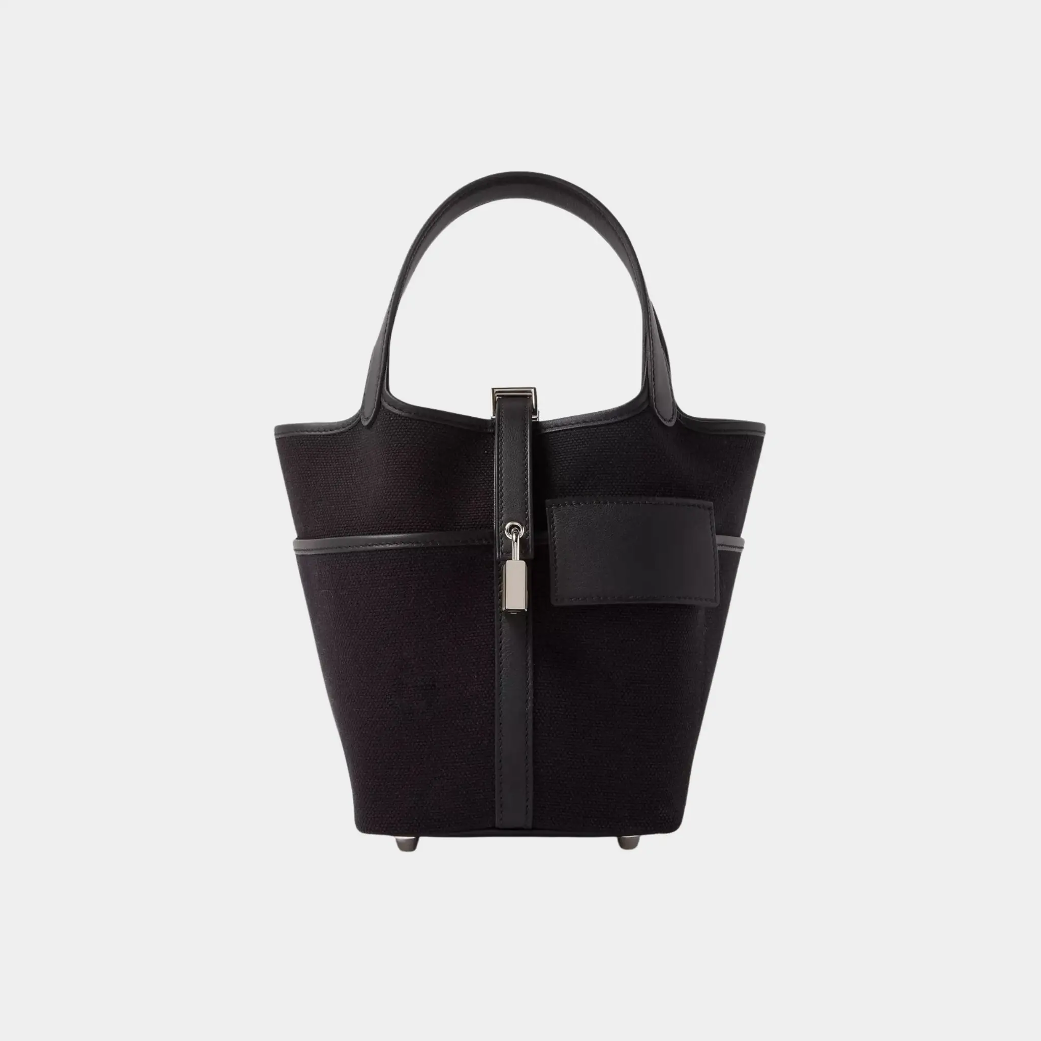 Picotin Cargo 18 Toile Swift Black PHW