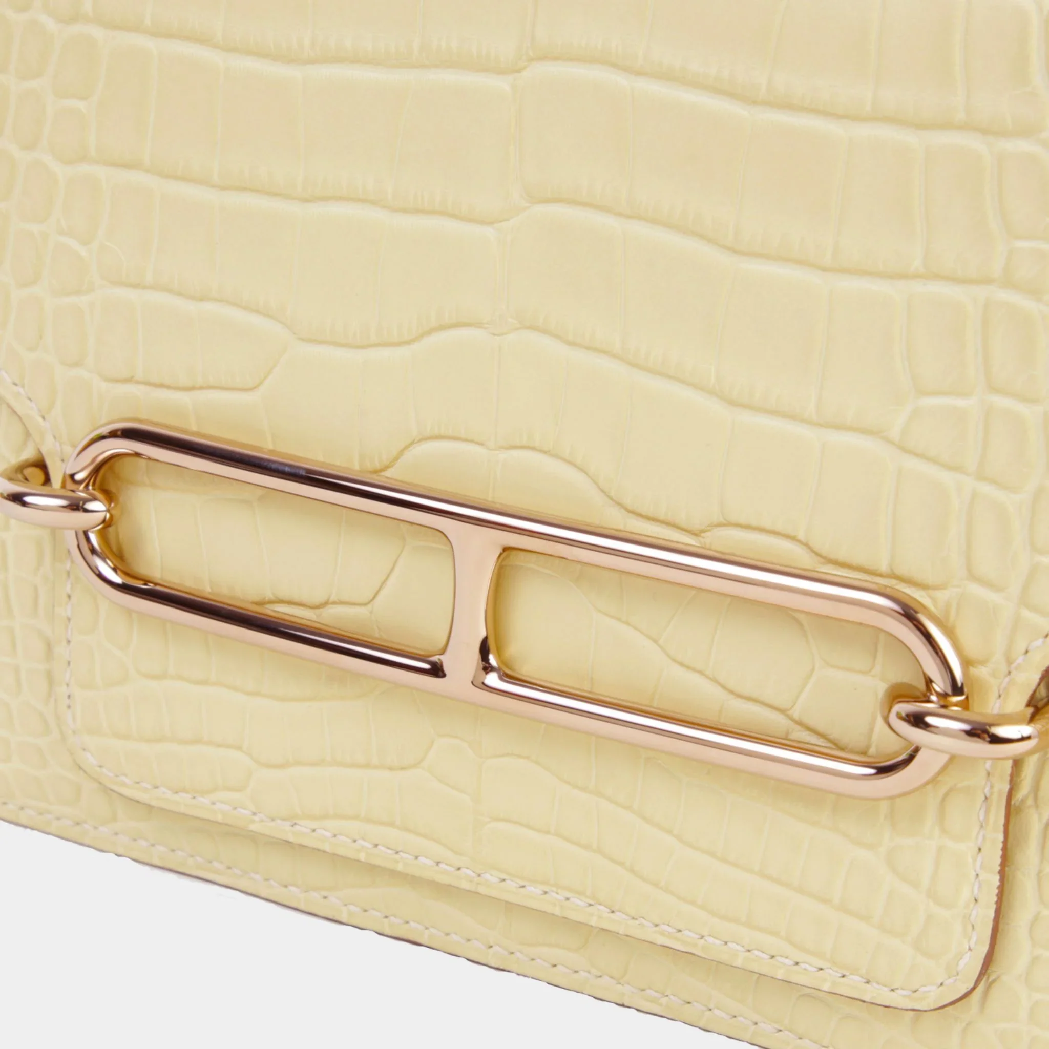 Roulis Mini Matte Alligator Vanille PBHW - Image 5