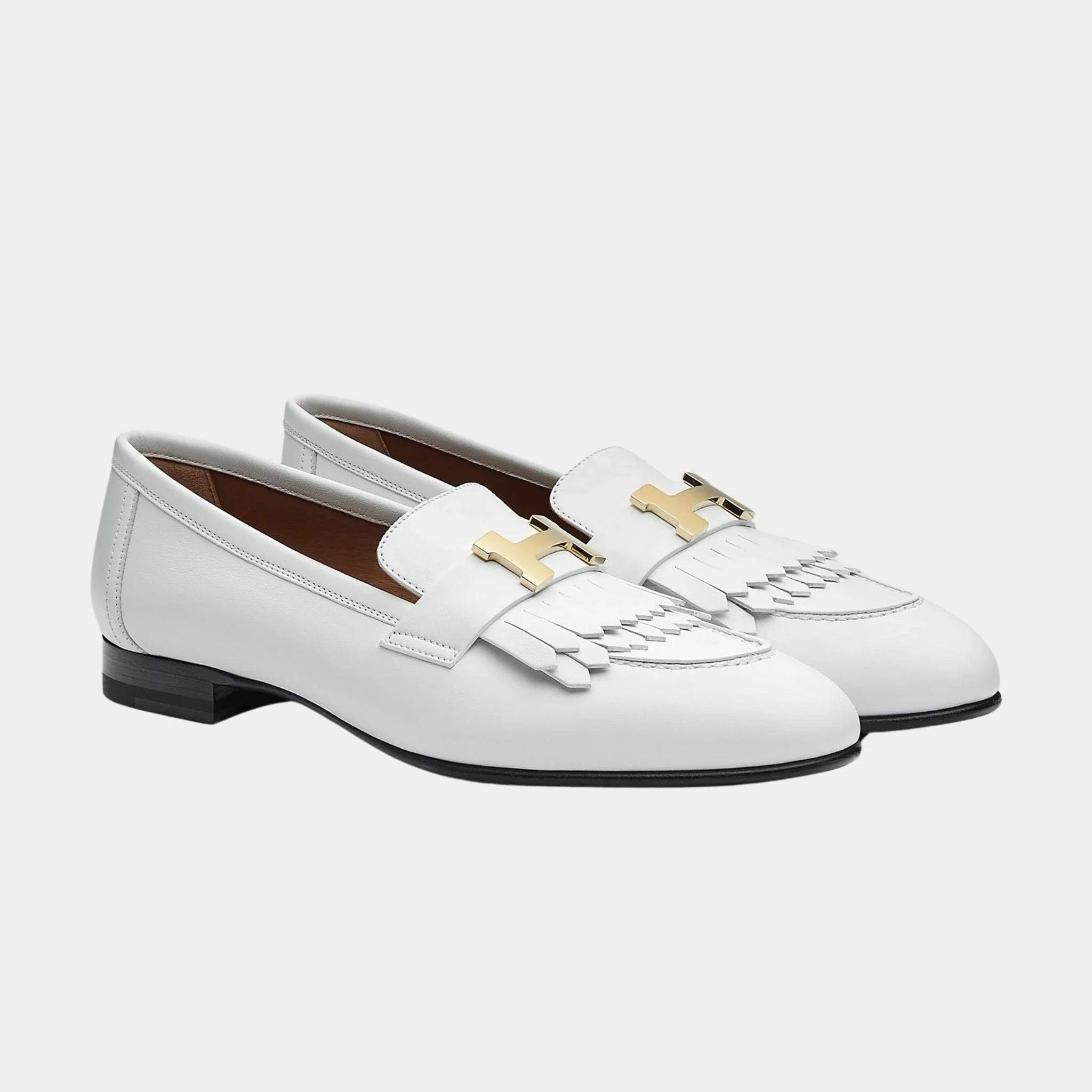 Royal Loafer in Calfskin with Gold Plated Buckle Women