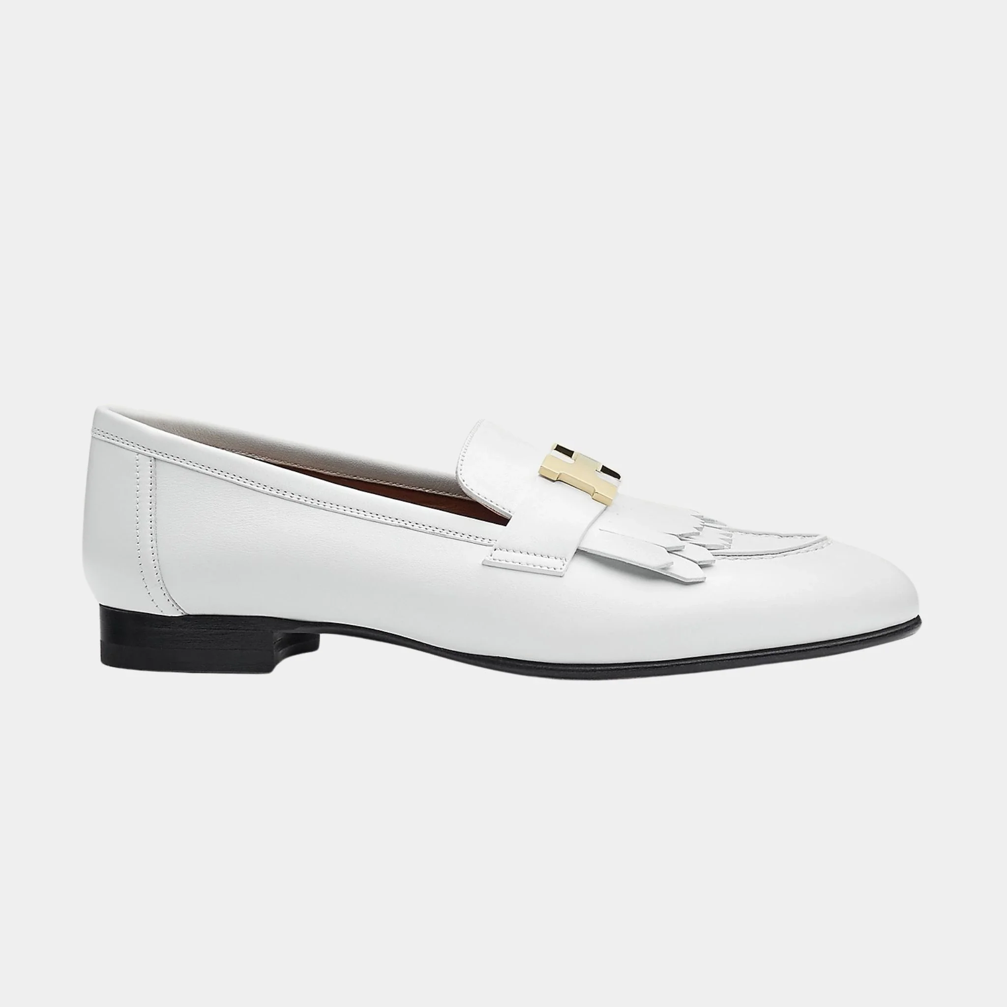 Royal Loafer in Calfskin with Gold Plated Buckle Women - Image 2