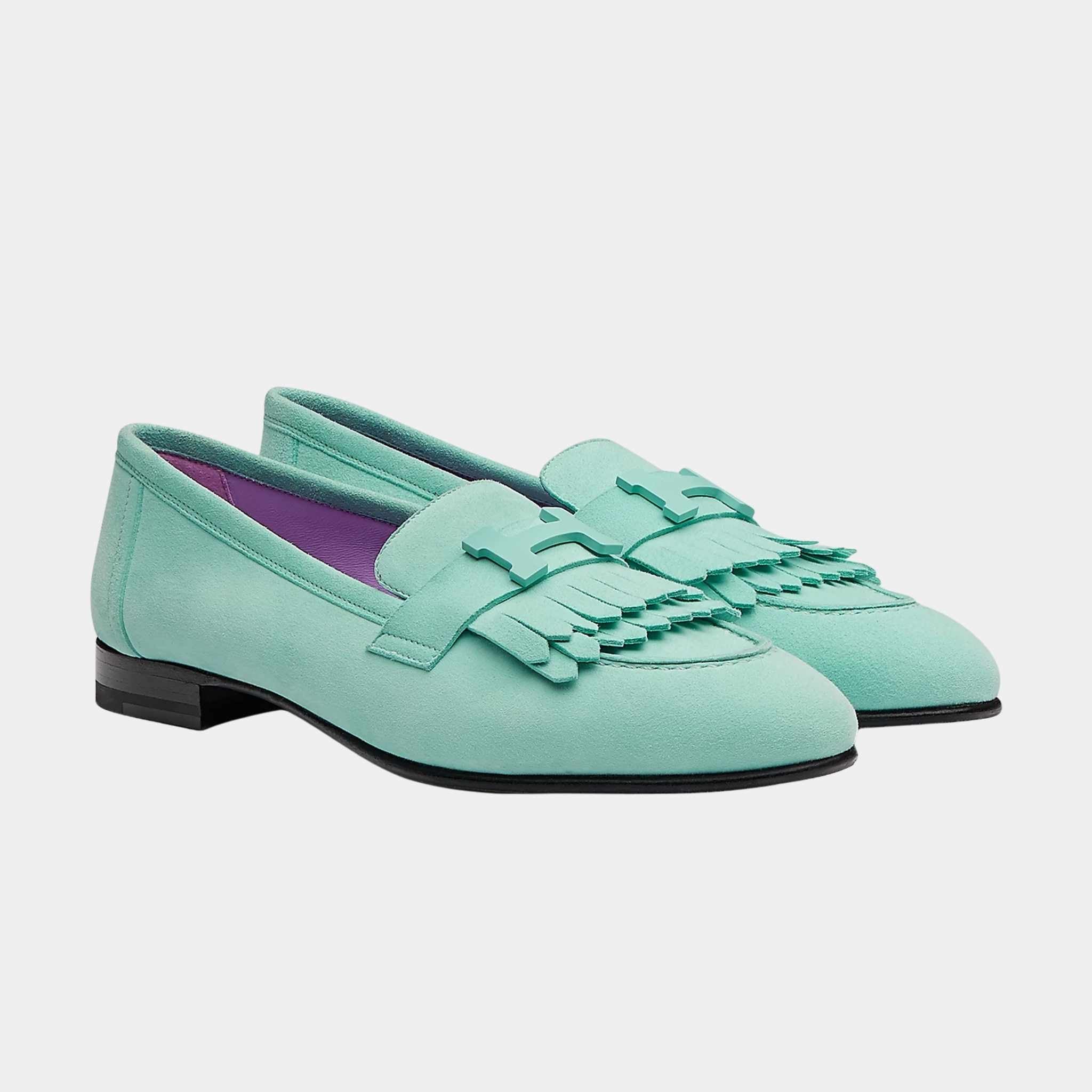 Royal Loafer in Suede Goatskin