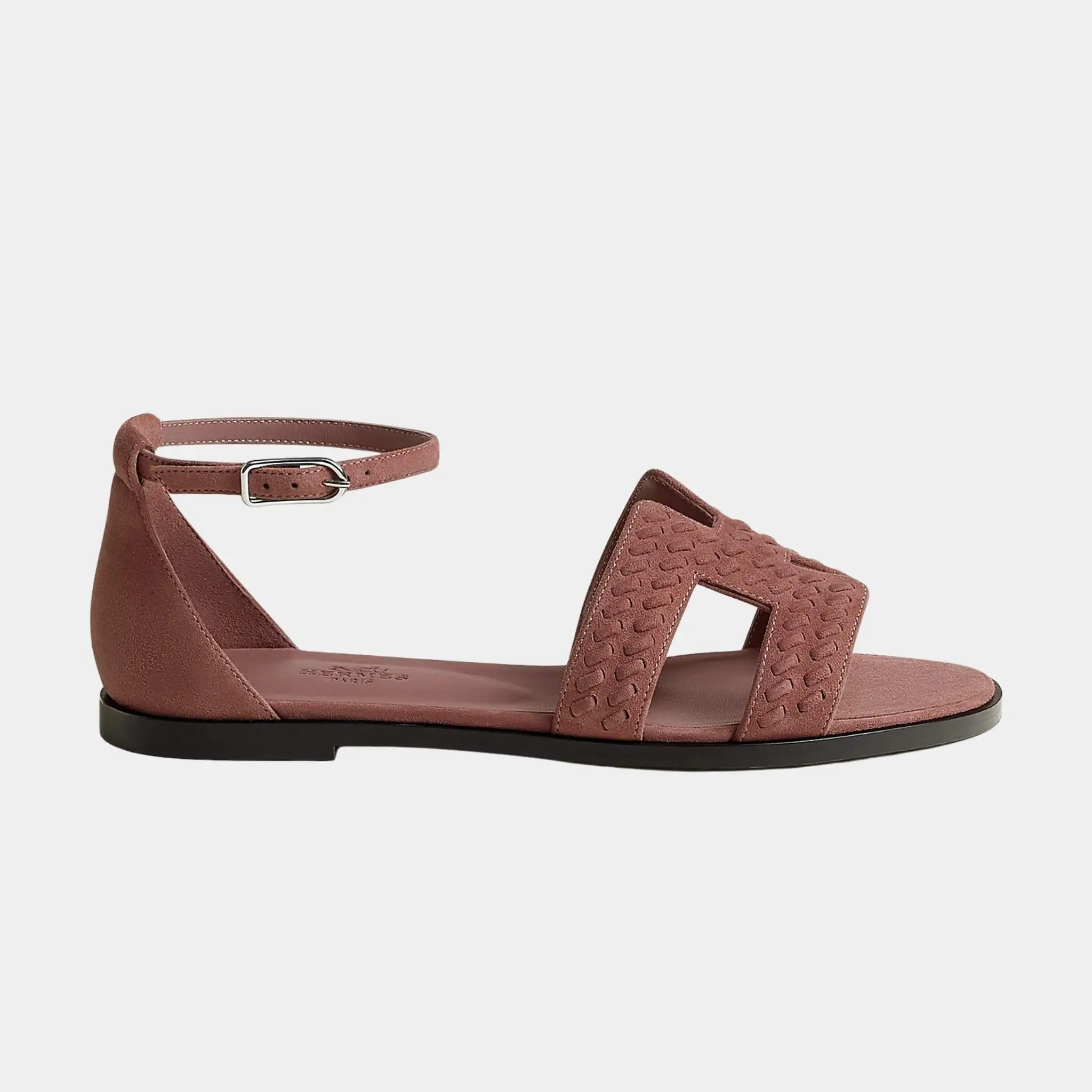 Santorini Sandal Braided Suede Goatskin - Image 5