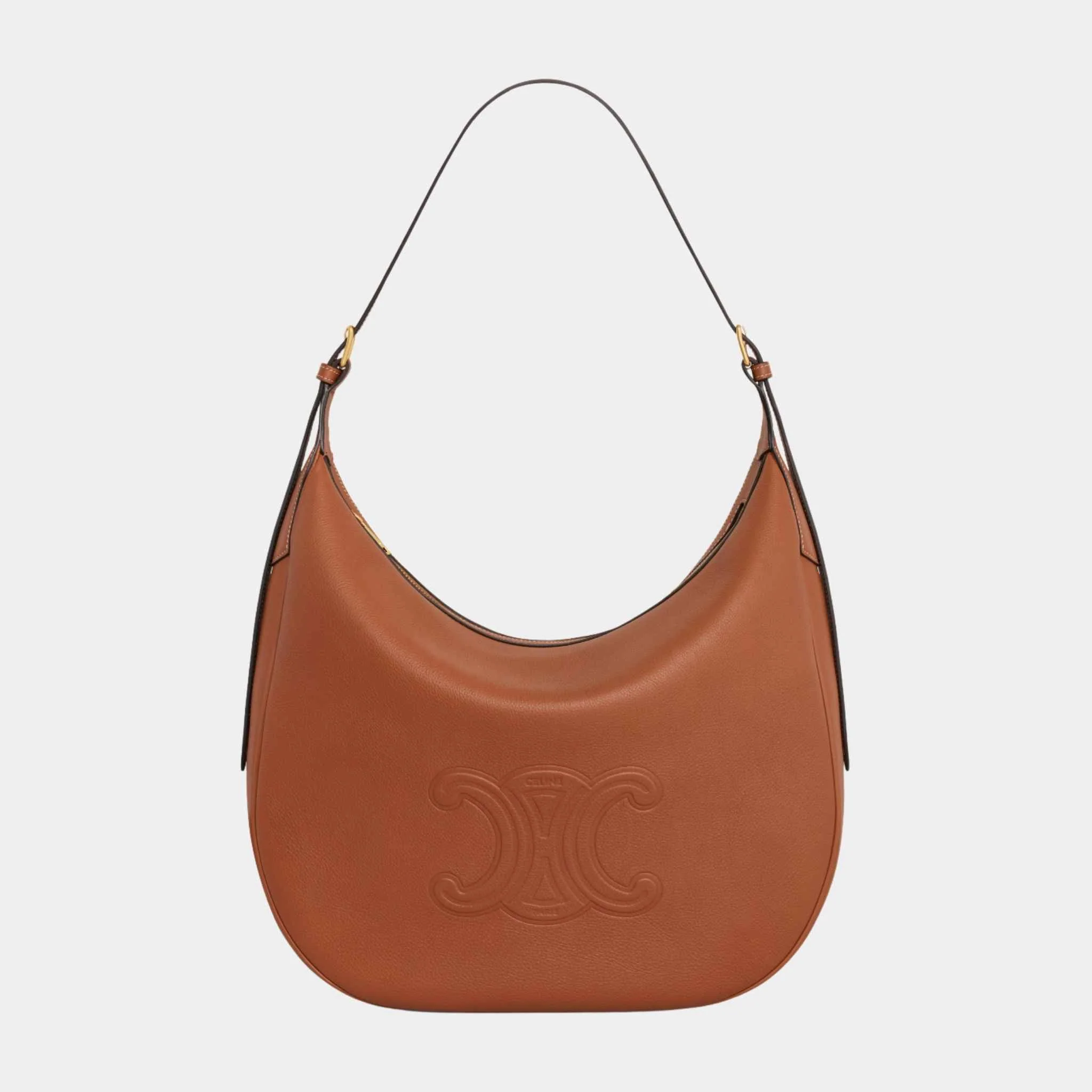 Large Heloise Cuir Triomphe Bag In Supple Calfskin Handbag