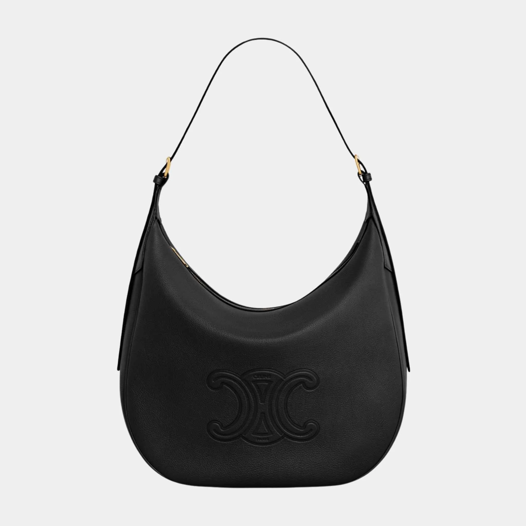 Large Heloise Cuir Triomphe Bag In Supple Calfskin Handbag - Image 4