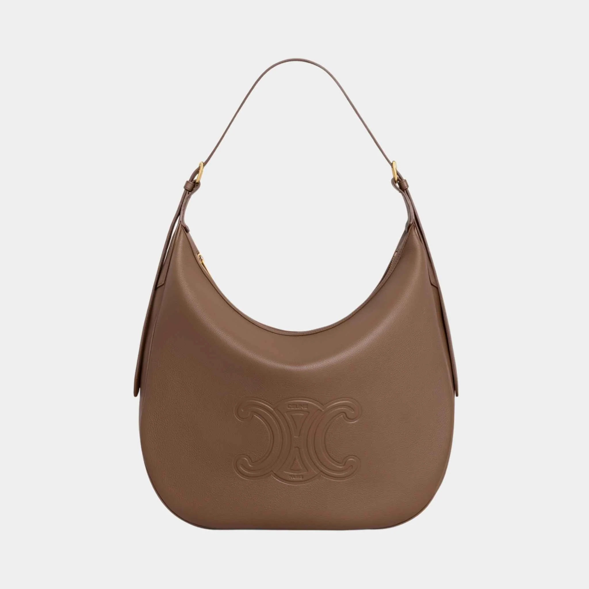 Large Heloise Cuir Triomphe Bag In Supple Calfskin Handbag - Image 5