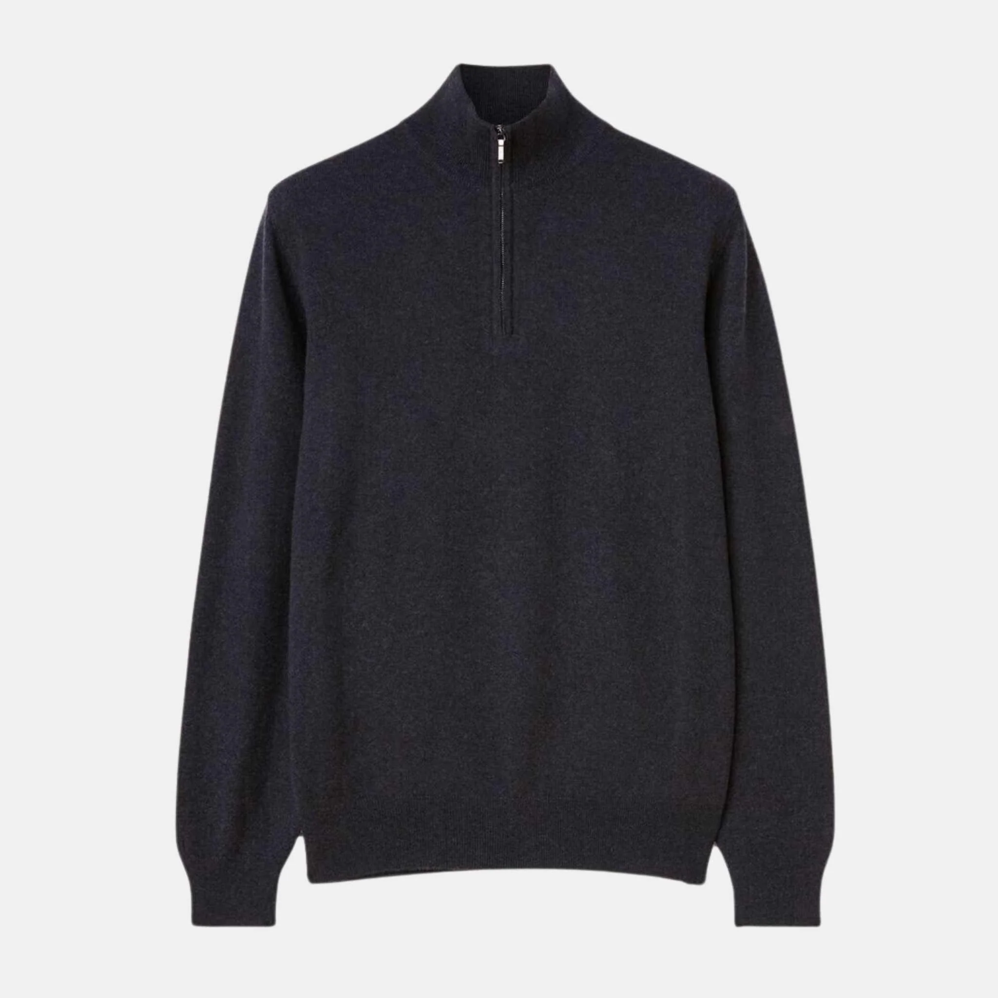 Classic Half-Zip Baby Cashmere Sweater - Image 3