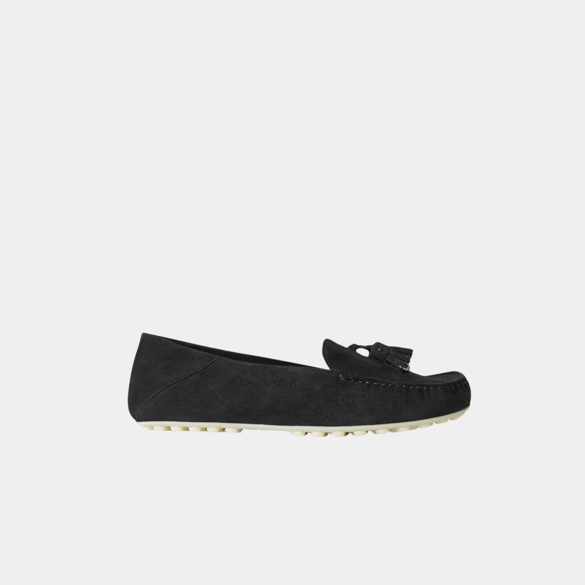 Dot Sole Walk Suede Goatskin Loafer