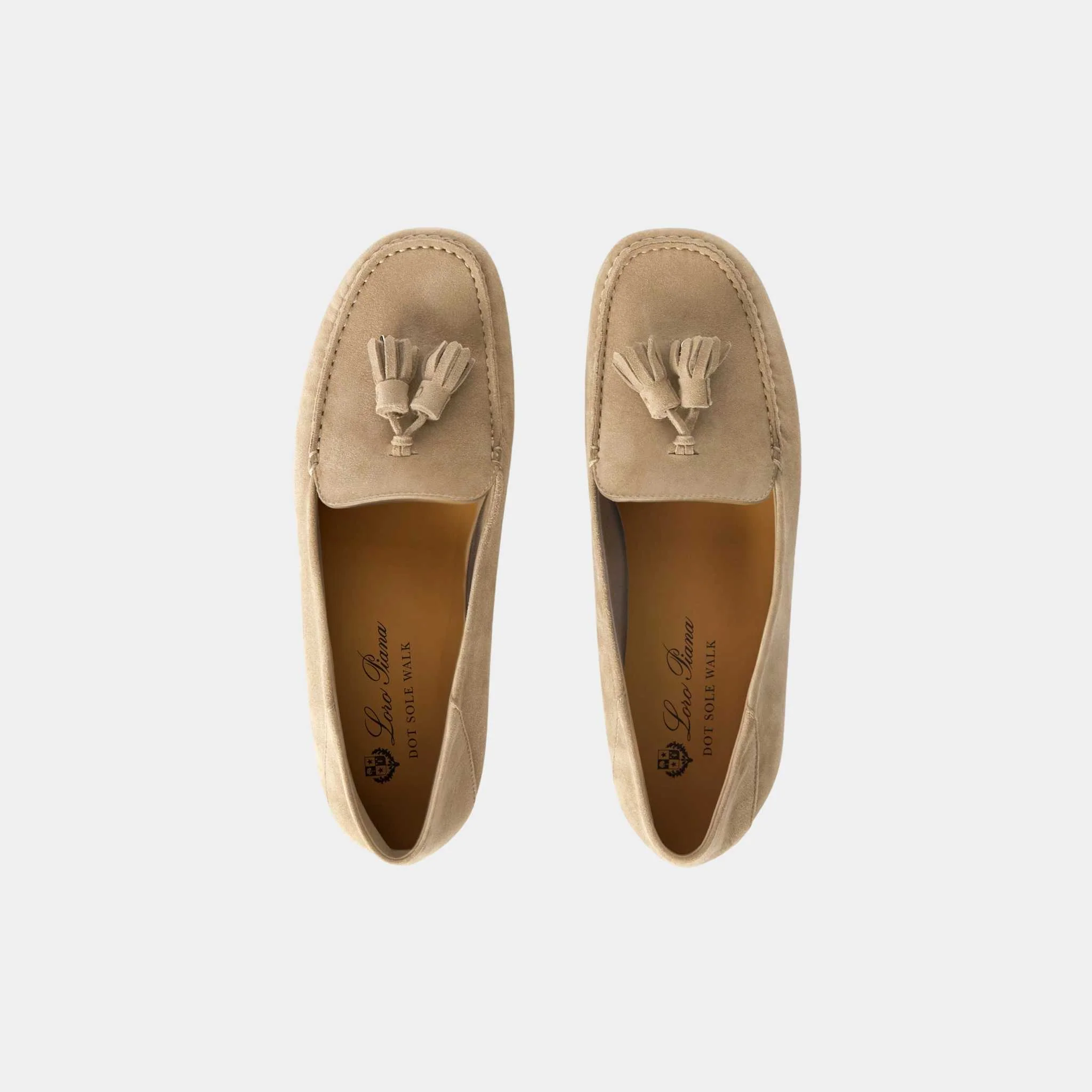 Dot Sole Walk Suede Goatskin Loafer - Image 8