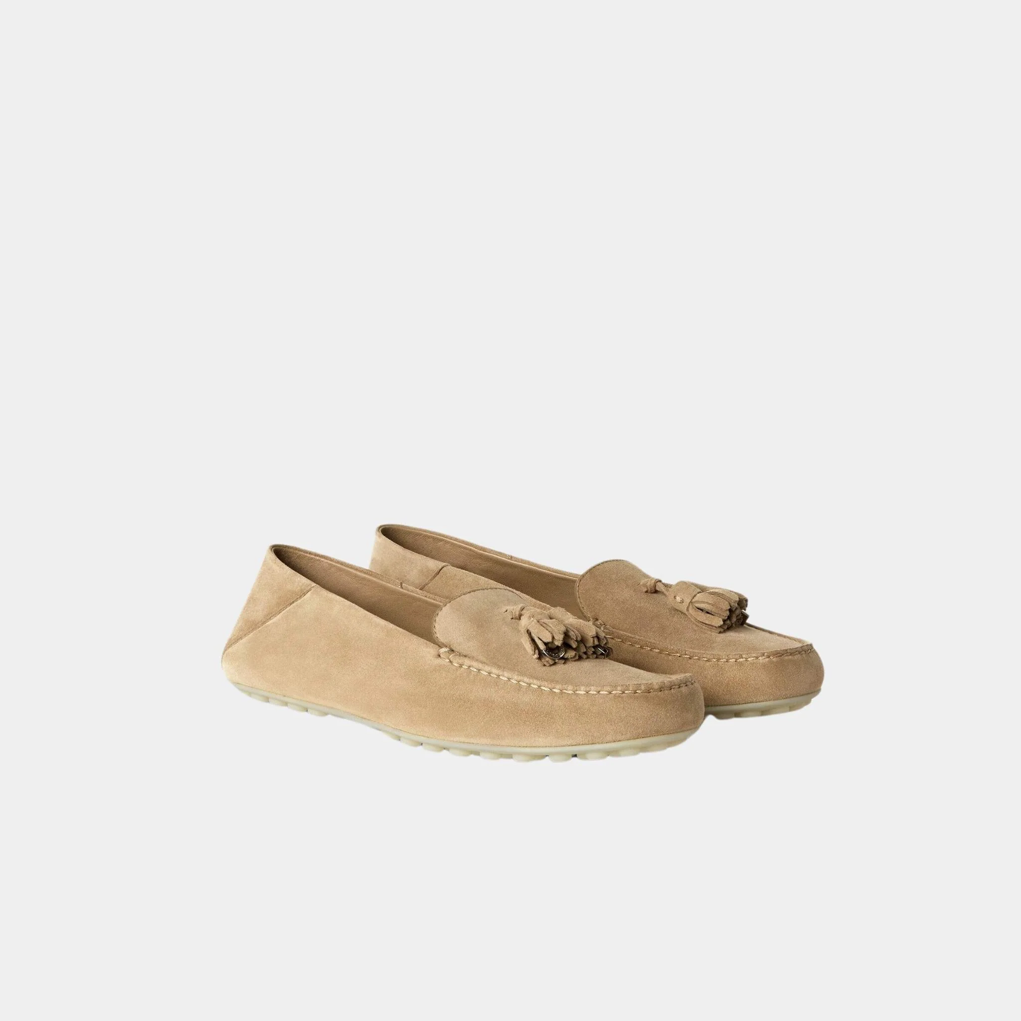 Dot Sole Walk Suede Goatskin Loafer - Image 9