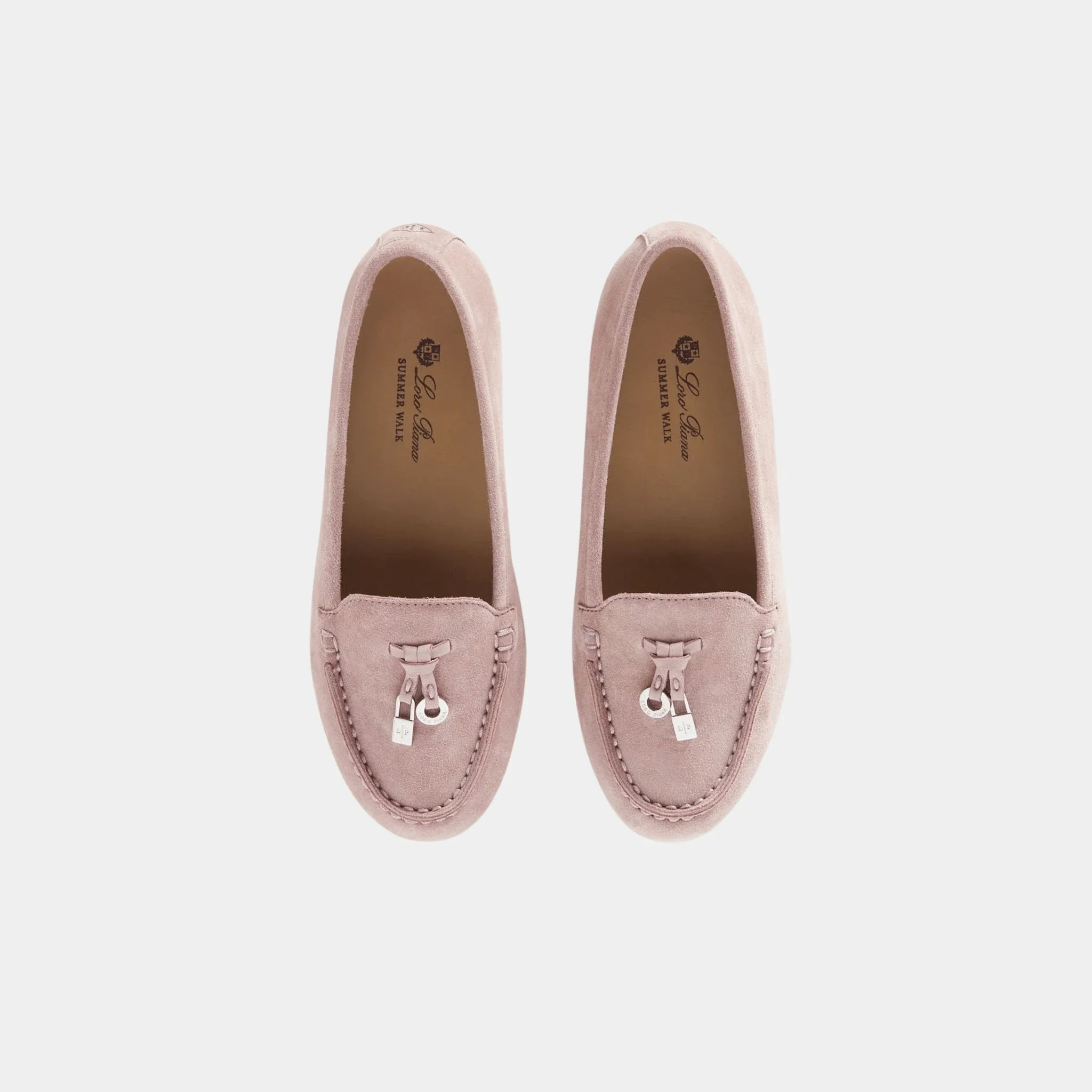 Kids Summer Charms Walk Suede Goatskin Loafer - Image 5