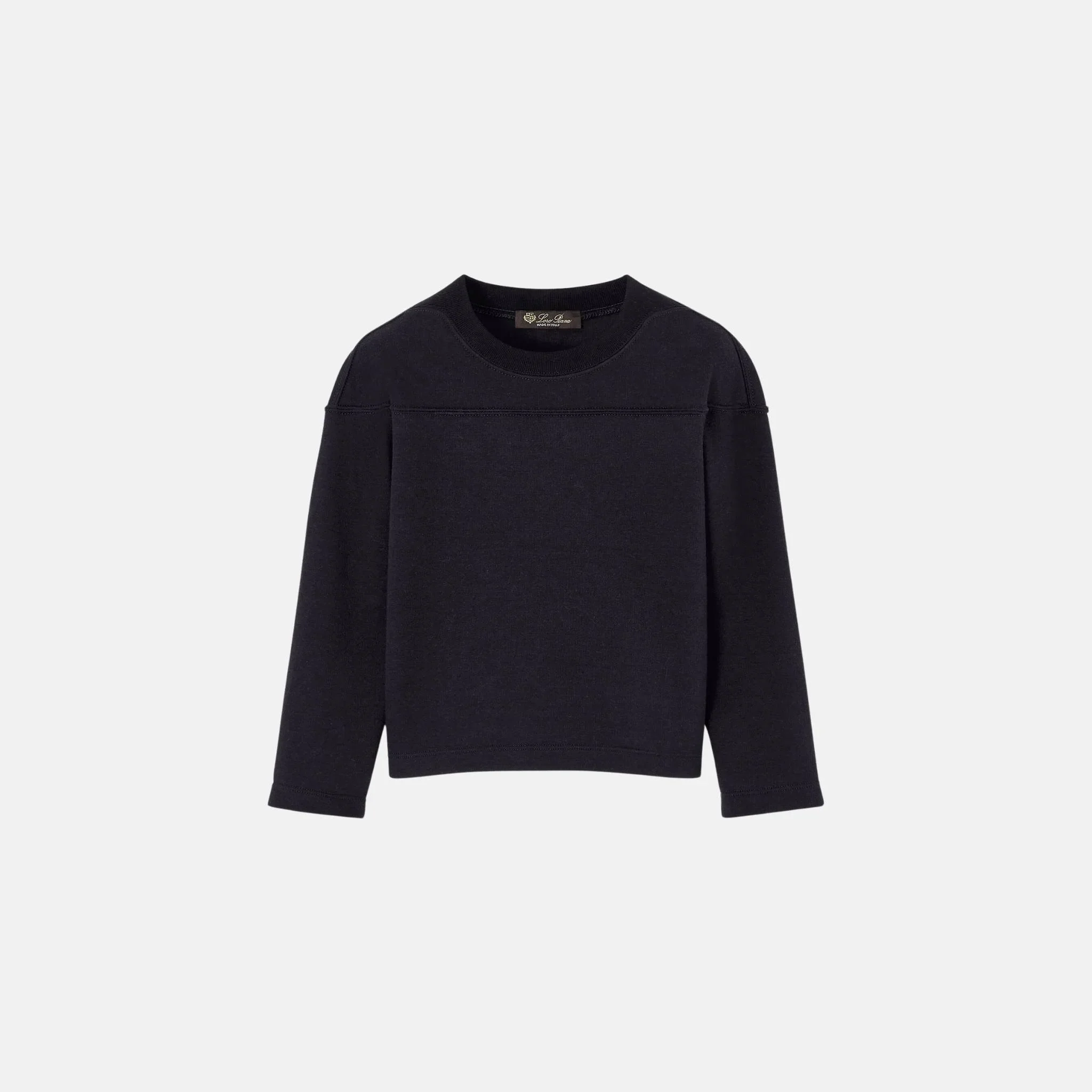 Kids Viera Crewneck Cashmere Cotton Silk