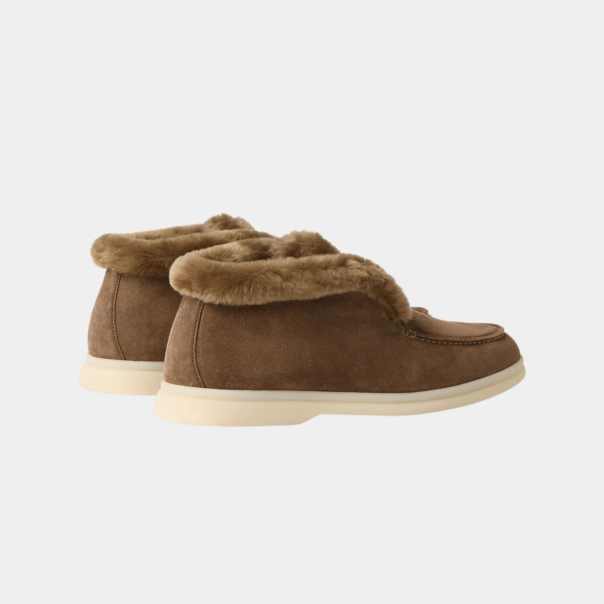 Open Walk Ankle Boot in Suede for Women - Image 3