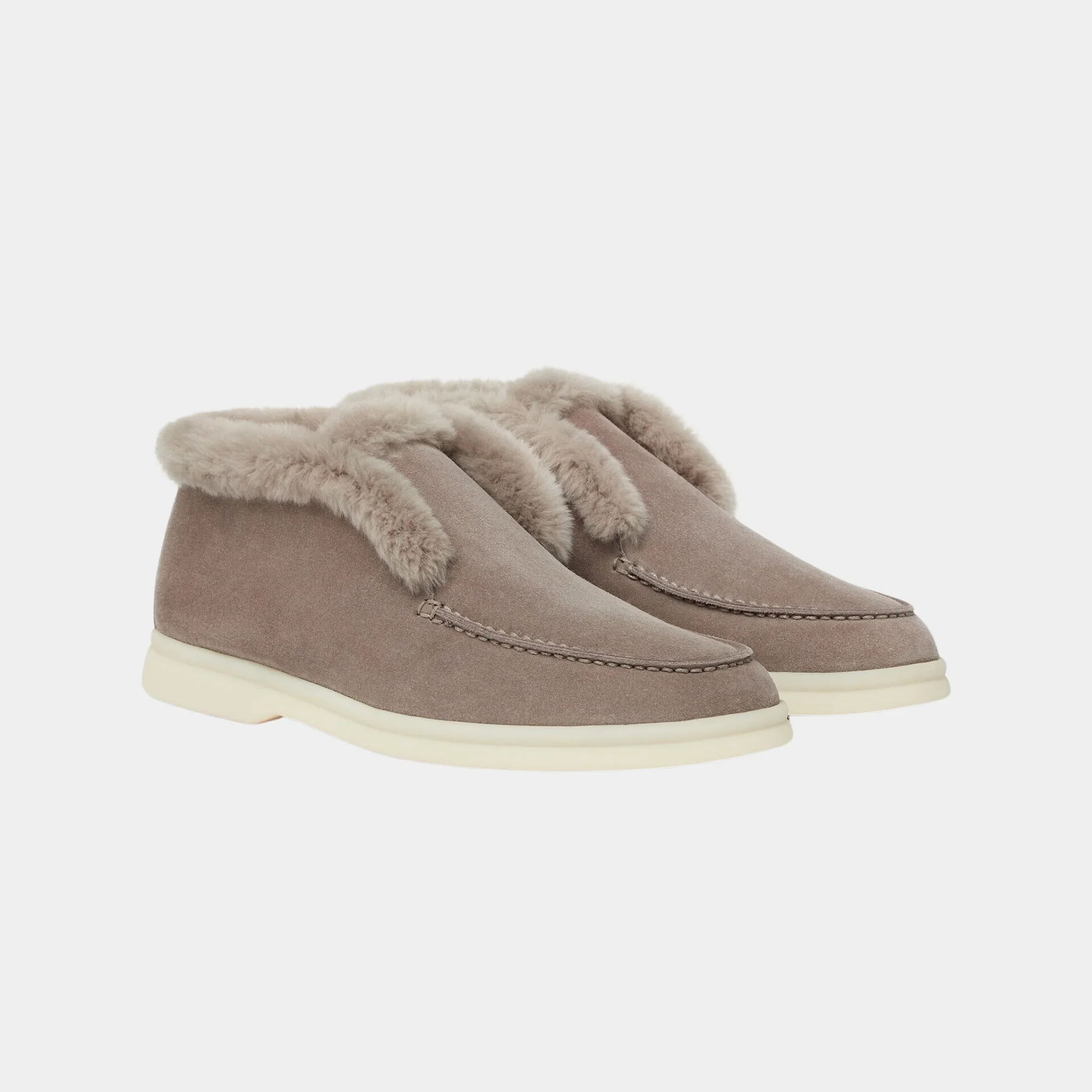Open Walk Ankle Boot in Suede for Women - Image 5