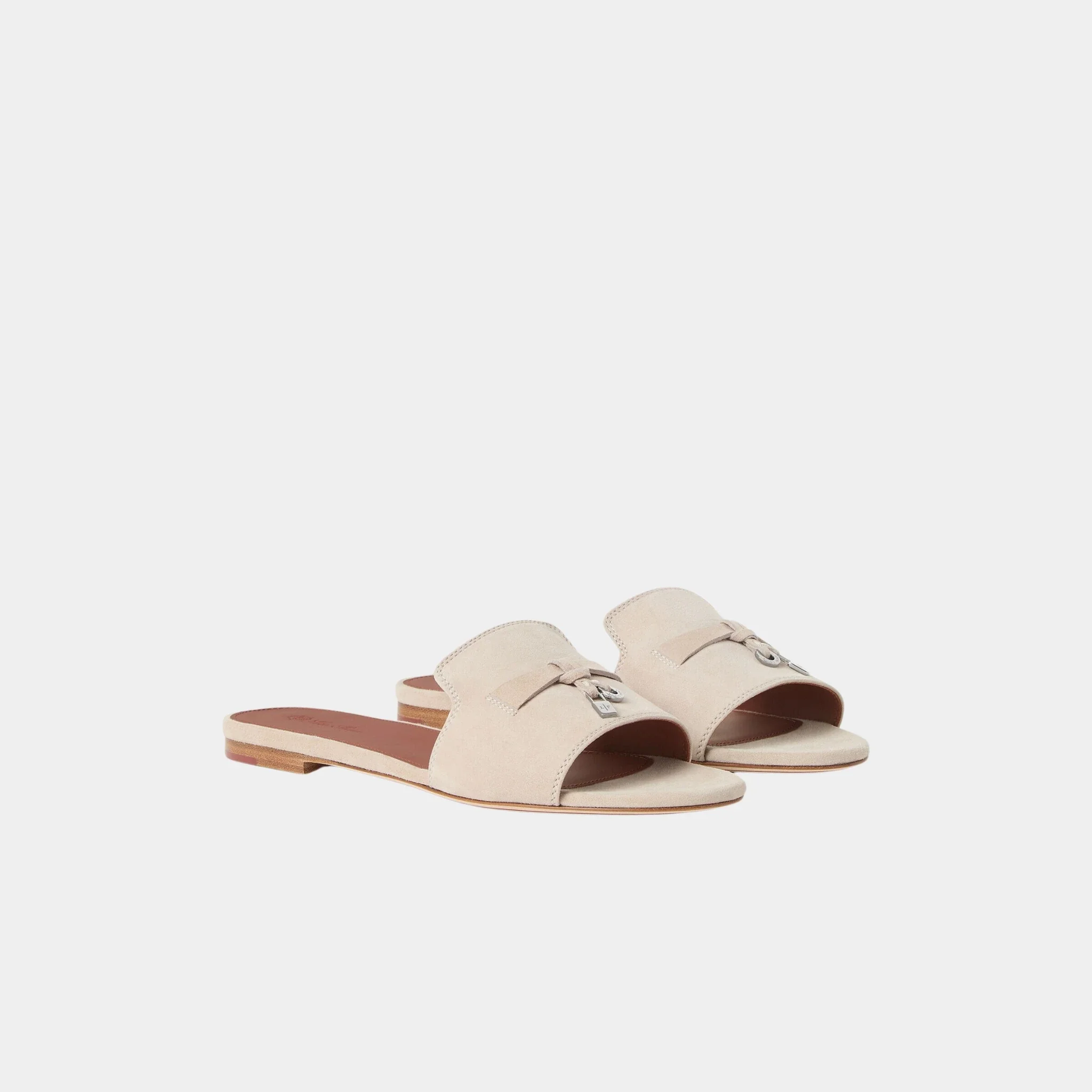 Summer Charms Flat Sandal Suede Goatskin - Image 10