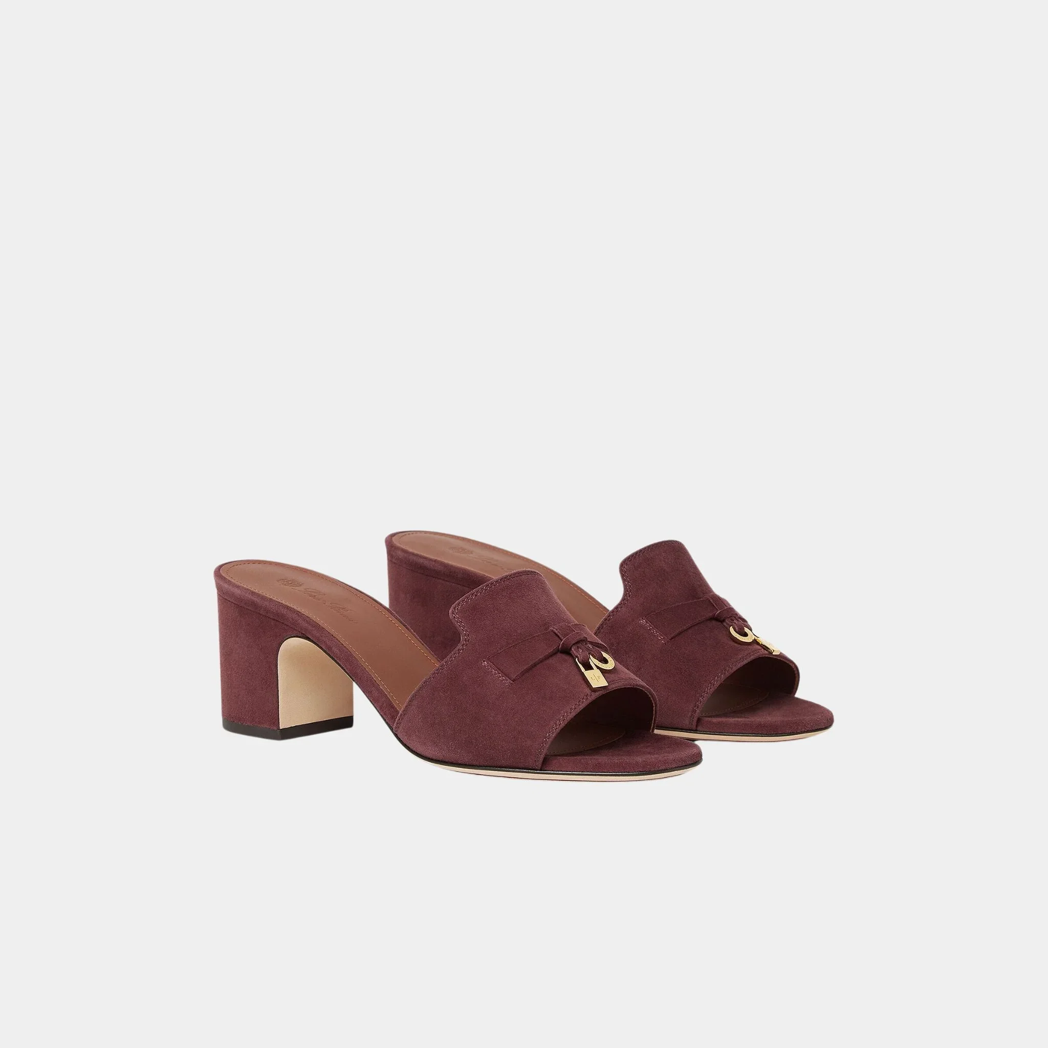 Summer Charms Heel Sandal Suede Goatskin - Image 5