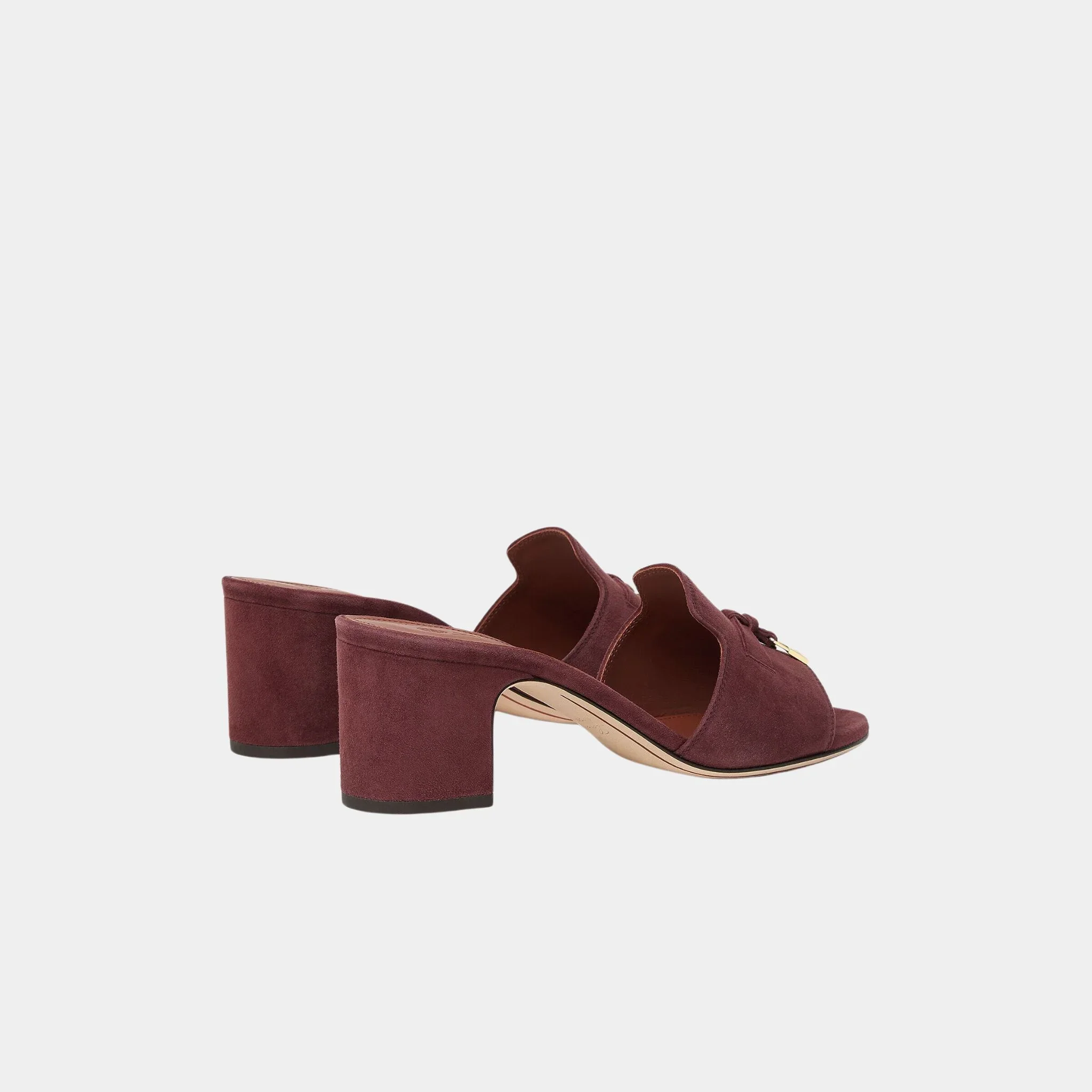 Summer Charms Heel Sandal Suede Goatskin - Image 6