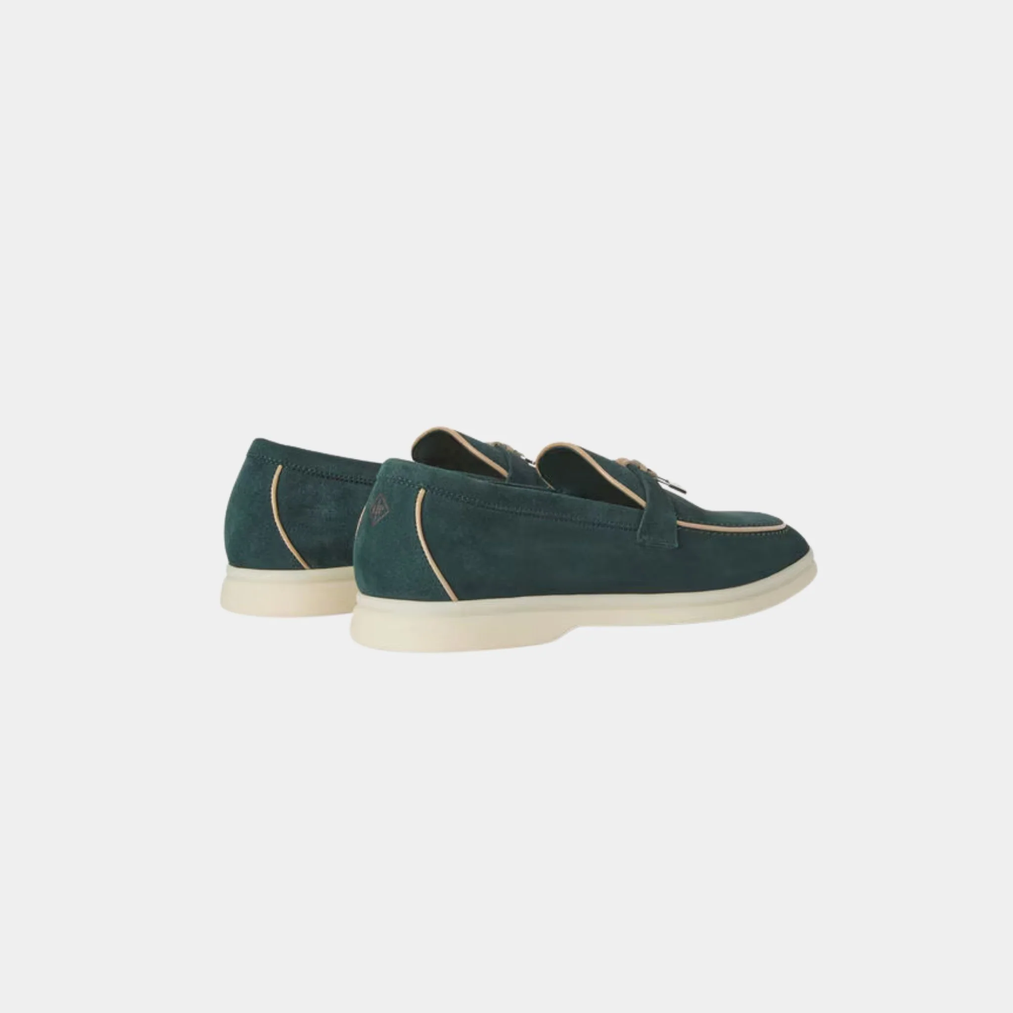 Summer Charms Walk Loafers In Suede Goatskin - Image 12