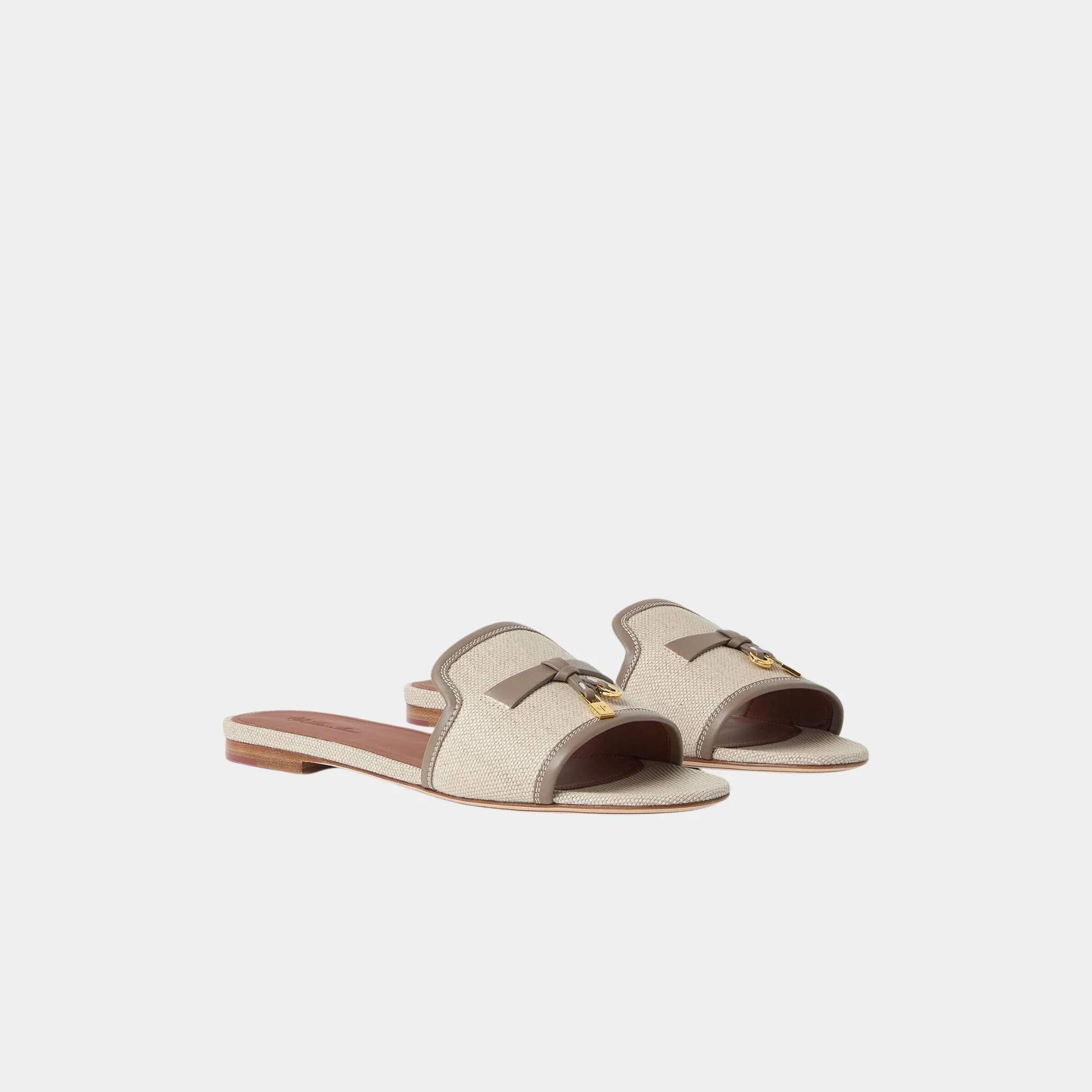 Summer Charms Sandal in Cotton and Linen - Image 6