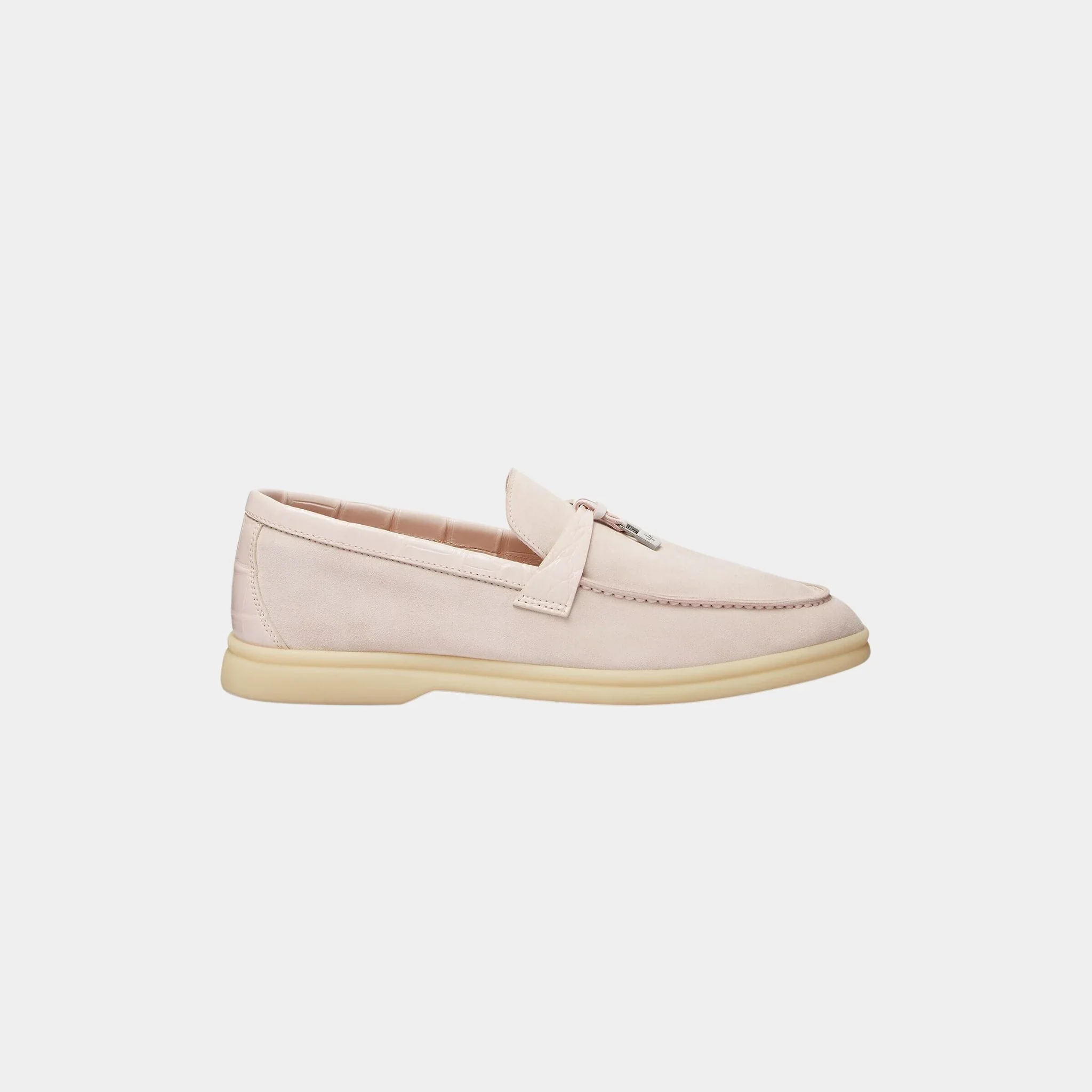 Summer Charms Walk Loafer Suede with Alligator Skin - Image 10