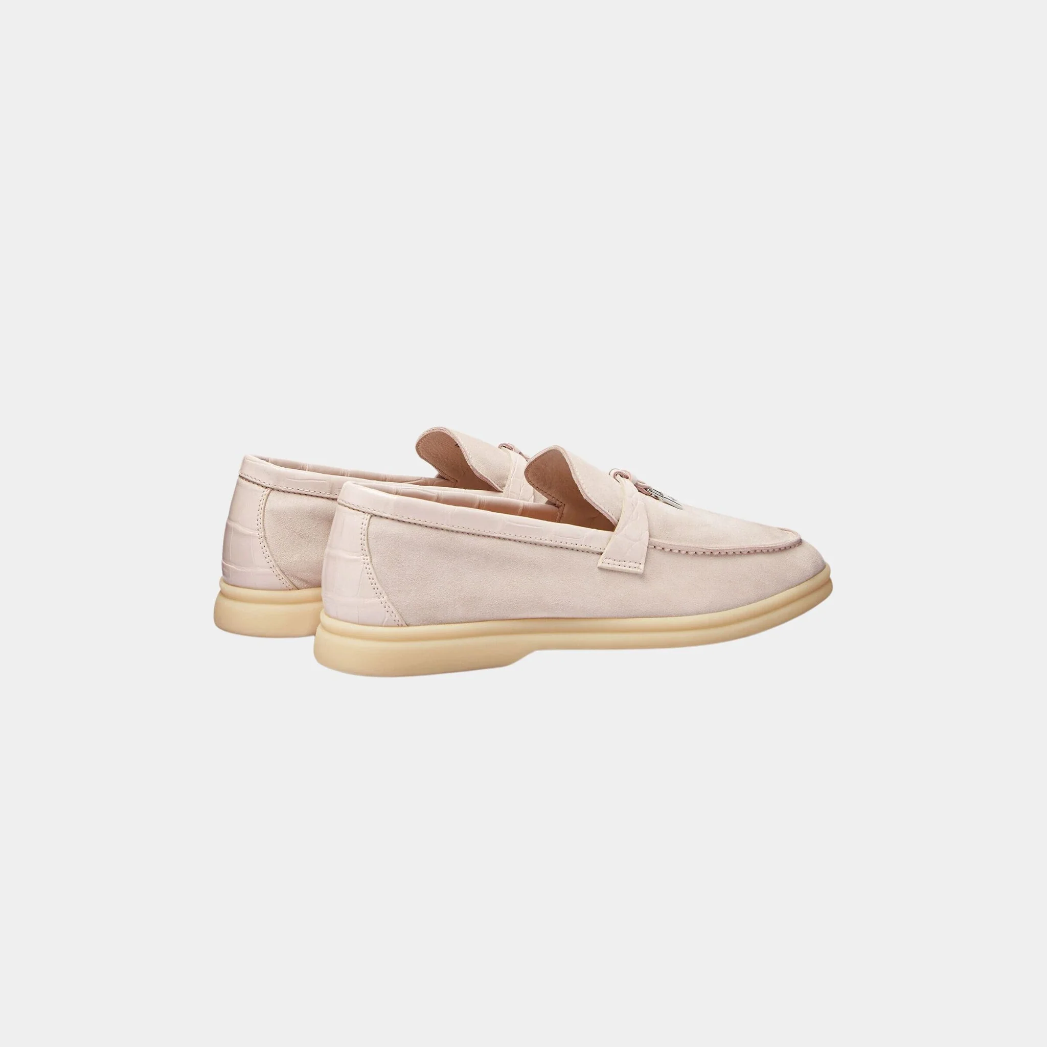 Summer Charms Walk Loafer Suede with Alligator Skin - Image 12