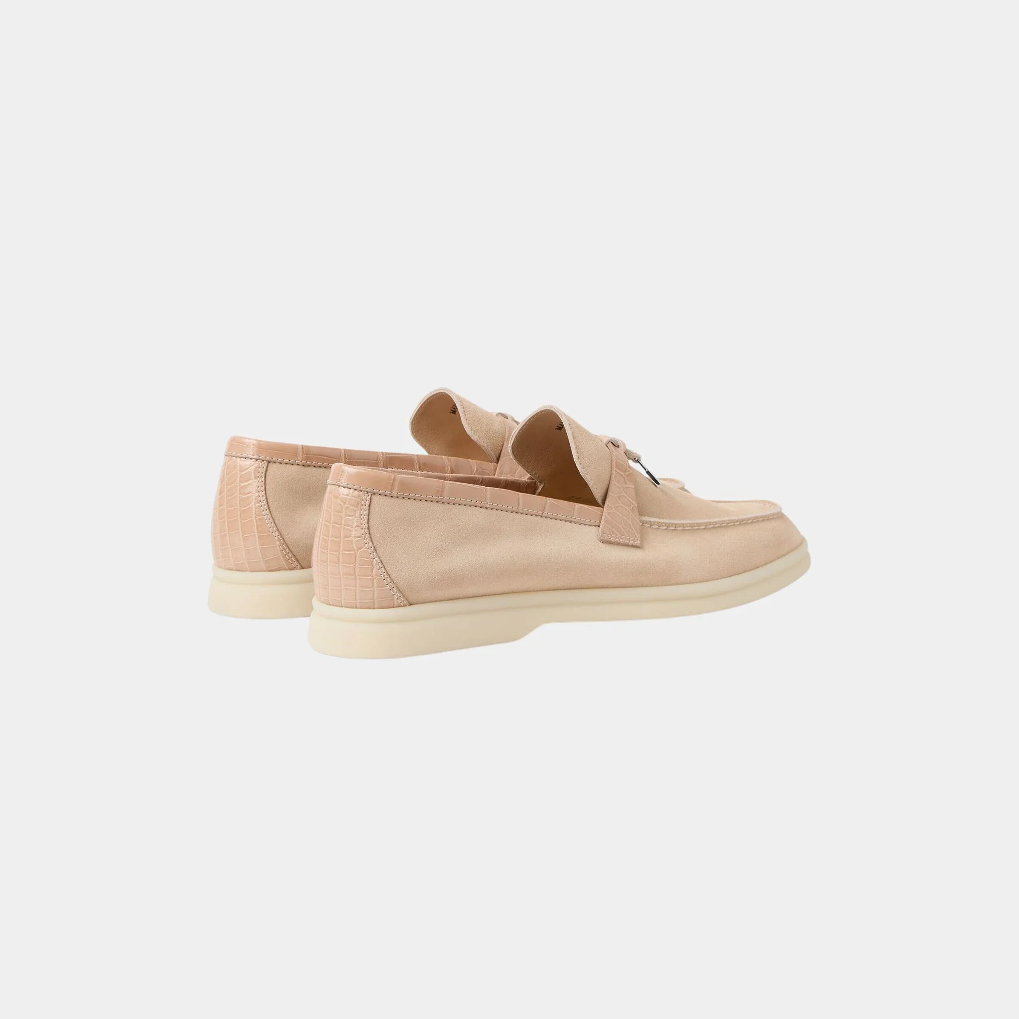 Summer Charms Walk Loafer Suede with Alligator Skin - Image 6