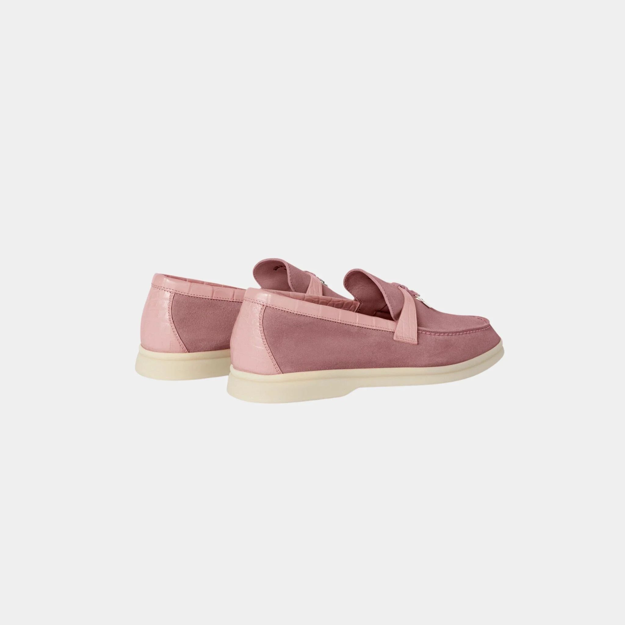 Summer Charms Walk Loafer Suede with Alligator Skin - Image 9